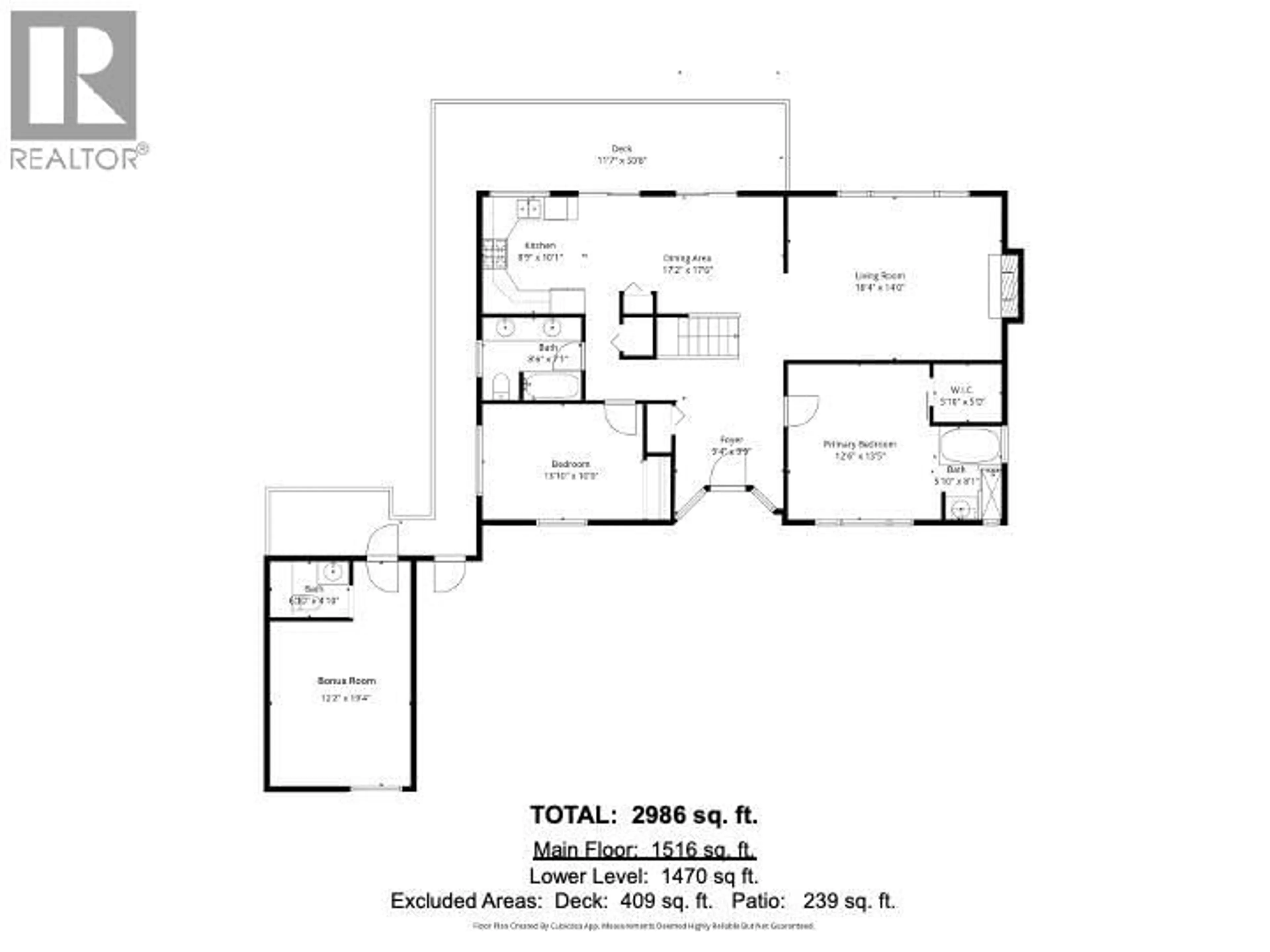 Floor plan for 2499 RIDGEVIEW PLACE, Blind Bay British Columbia V0E1H2