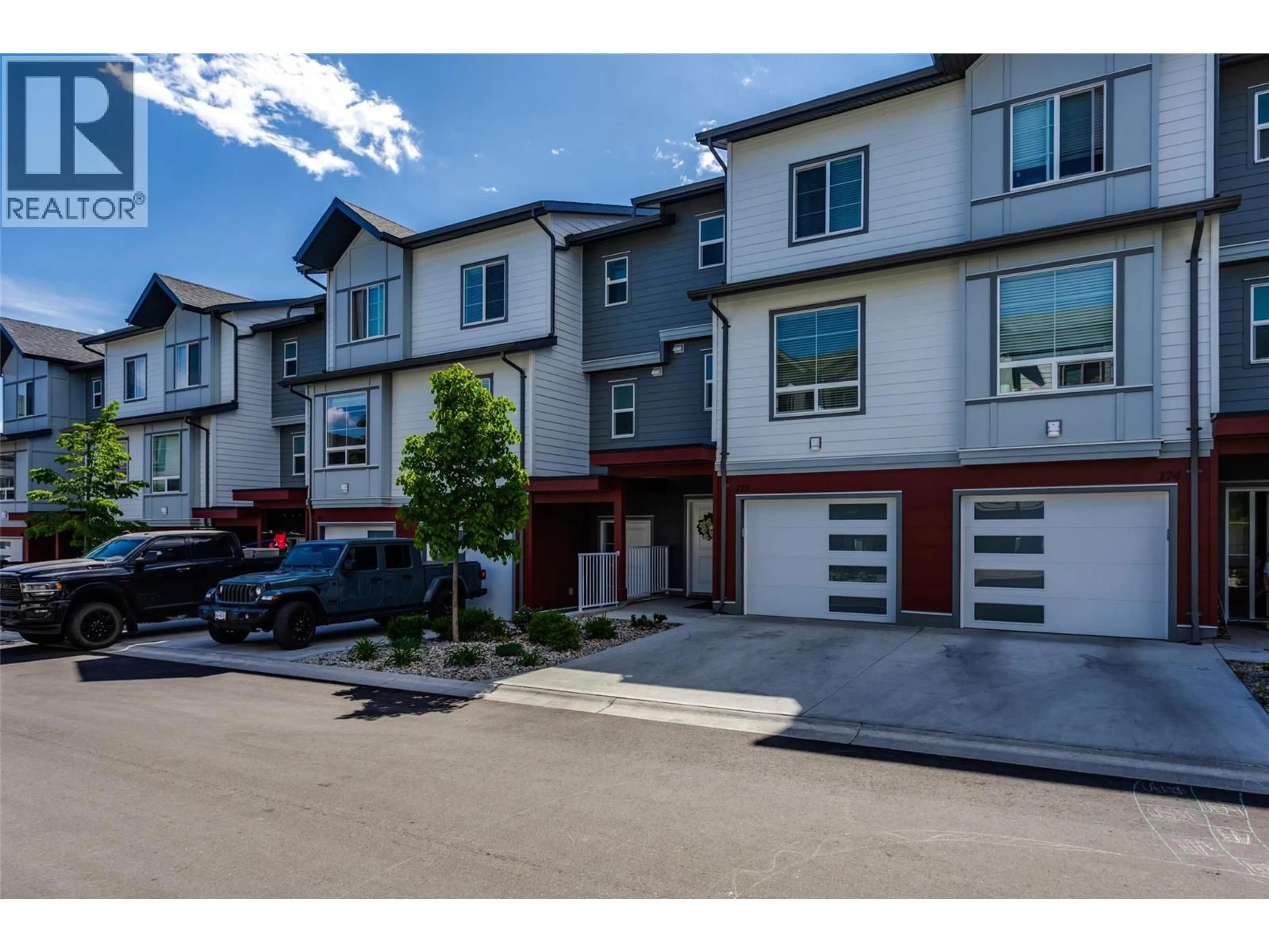 A pic from outside/outdoor area/front of a property/back of a property/a pic from drone, street for 173 - 4025 GELLATLY ROAD SOUTH, West Kelowna British Columbia V4T0E6