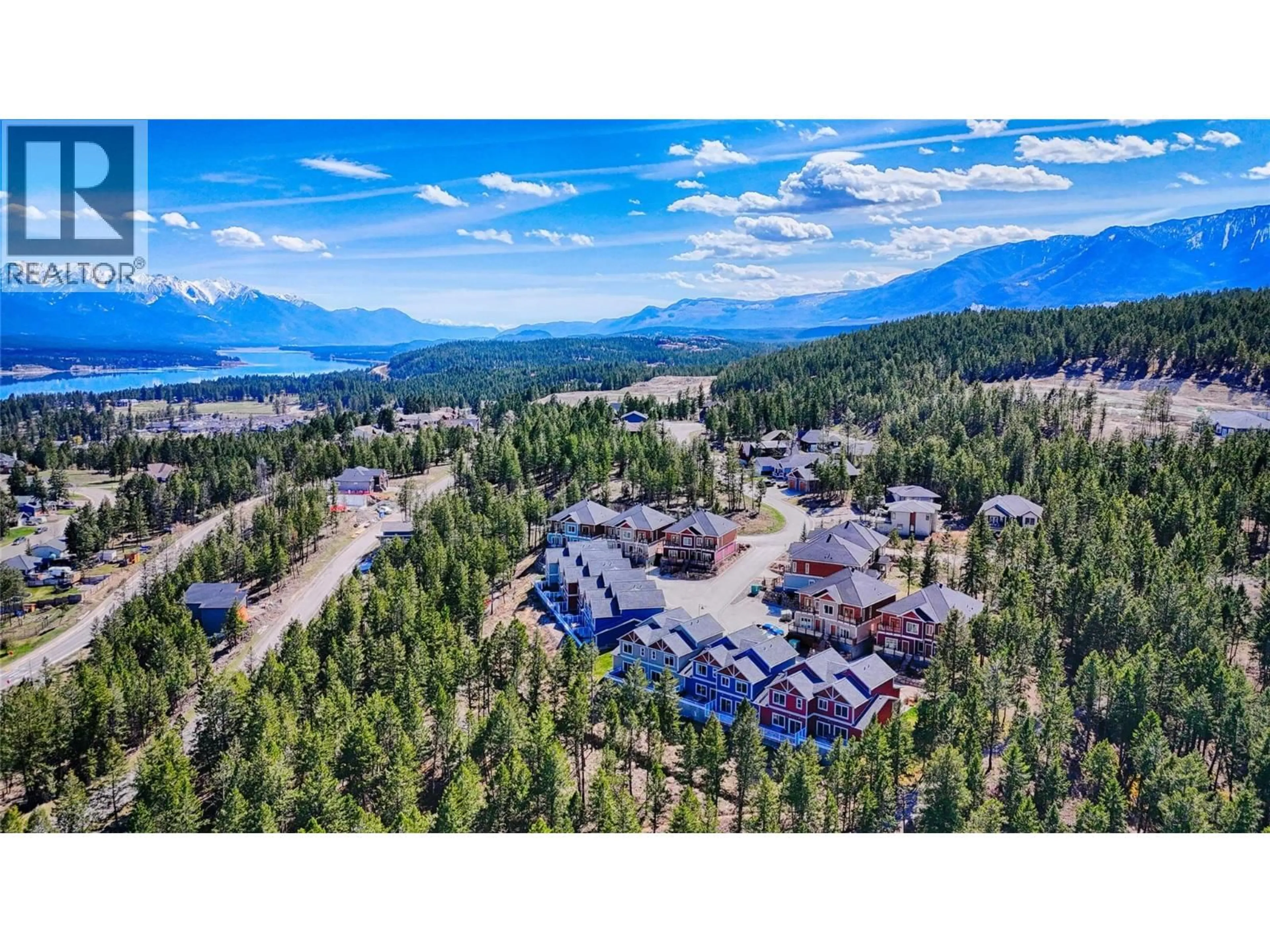 A pic from outside/outdoor area/front of a property/back of a property/a pic from drone, mountain view for 6 - 1904 PINERIDGE MOUNTAIN LINK OTHER, Invermere British Columbia V0A1K4
