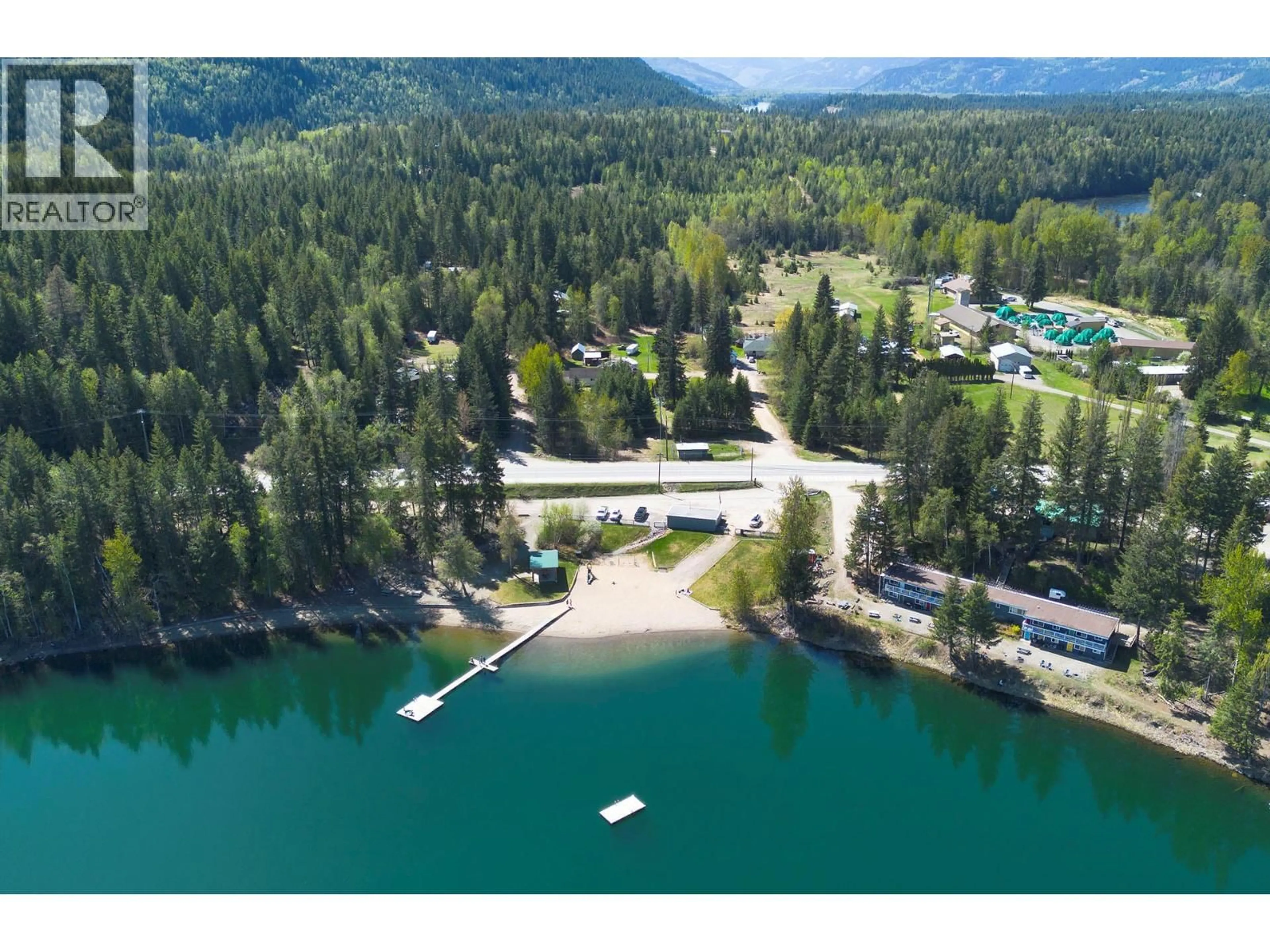 A pic from outside/outdoor area/front of a property/back of a property/a pic from drone, water/lake/river/ocean view for 106E OLD N THOMPSON HIGHWAY, Clearwater British Columbia V0E1N2