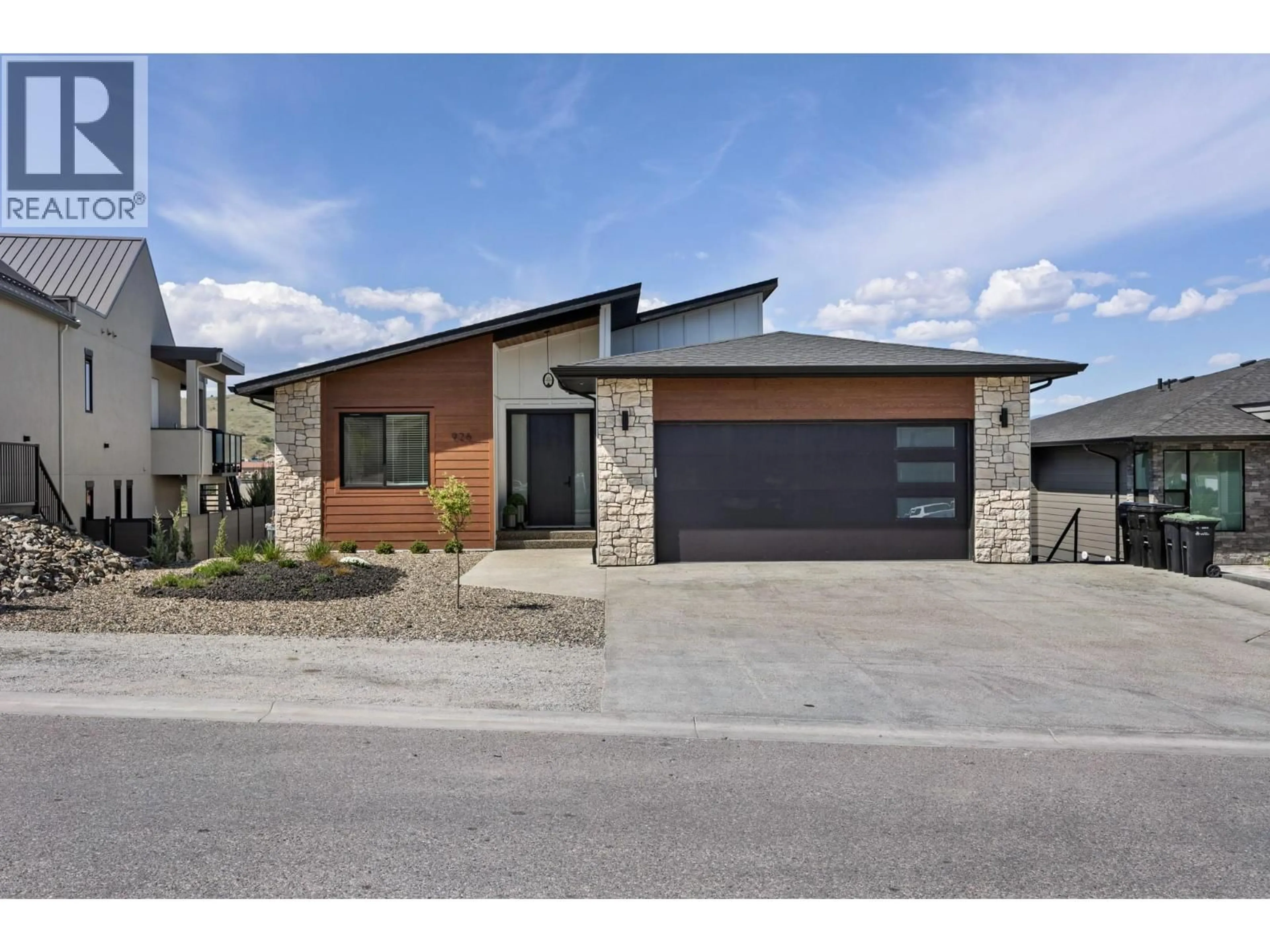 Home with brick exterior material, street for 926 MT GRIFFIN ROAD, Vernon British Columbia V1B0A5