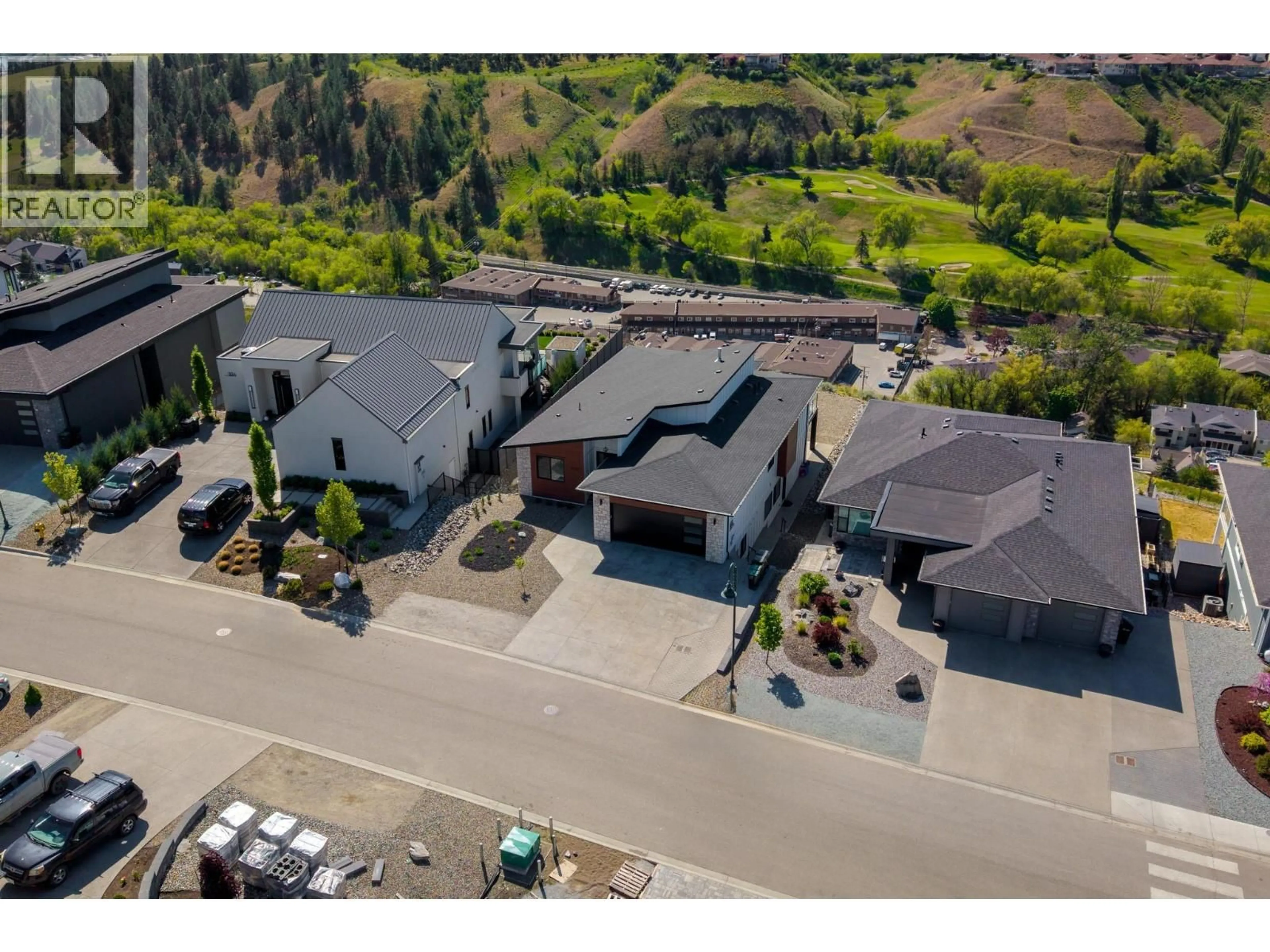 A pic from outside/outdoor area/front of a property/back of a property/a pic from drone, unknown for 926 MT GRIFFIN ROAD, Vernon British Columbia V1B0A5