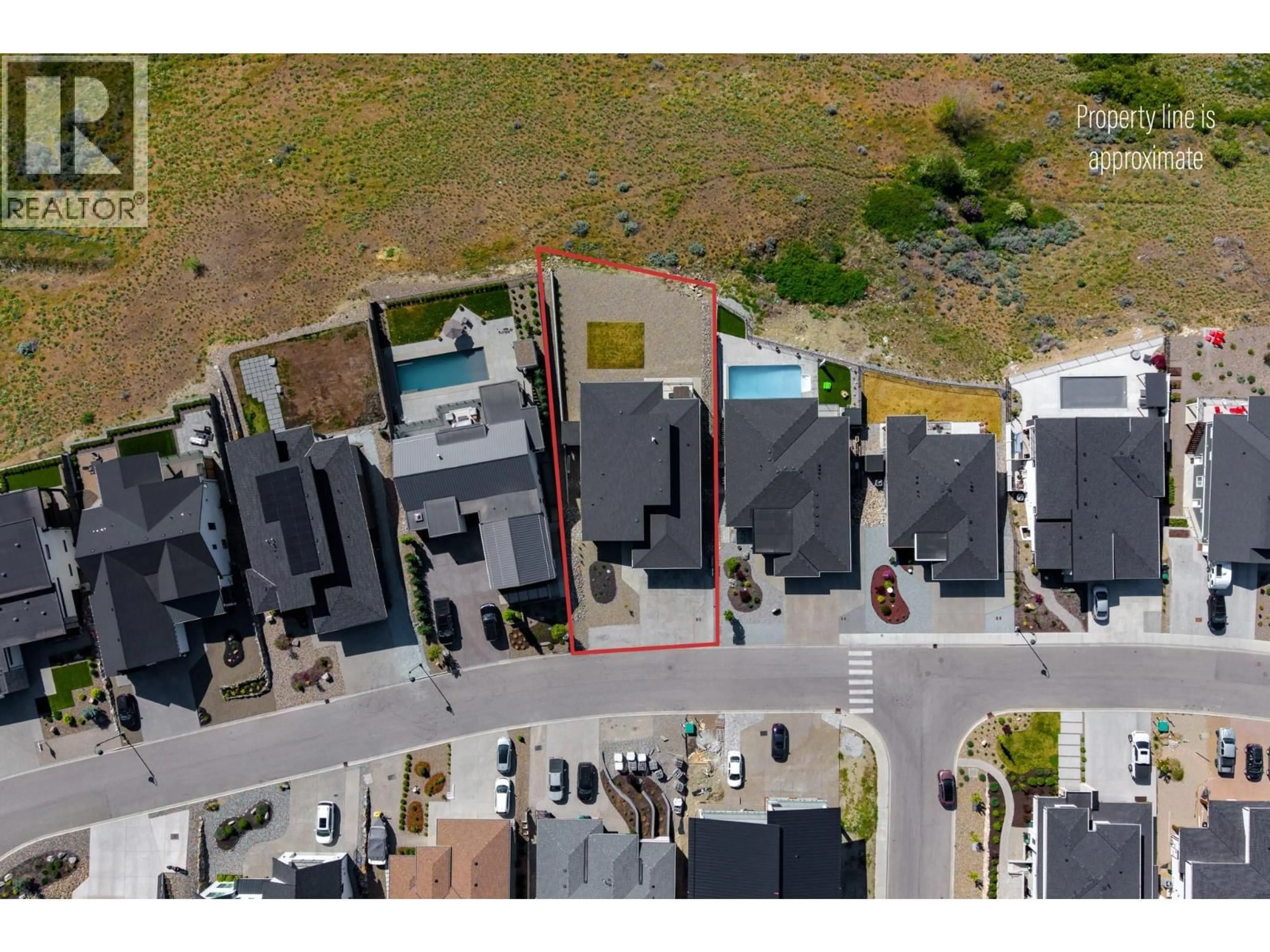 A pic from outside/outdoor area/front of a property/back of a property/a pic from drone, street for 926 MT GRIFFIN ROAD, Vernon British Columbia V1B0A5