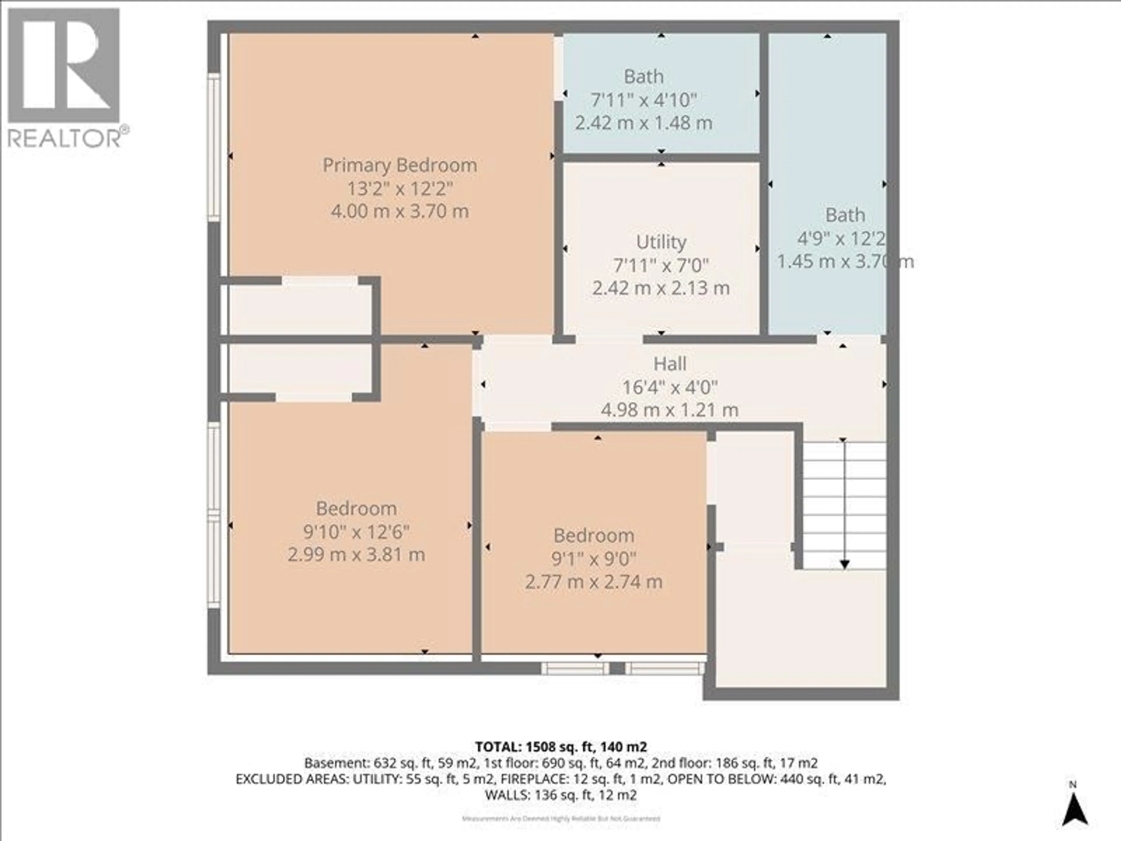 Floor plan for 4C SPRUCE PLACE, Fernie British Columbia V0B1M4