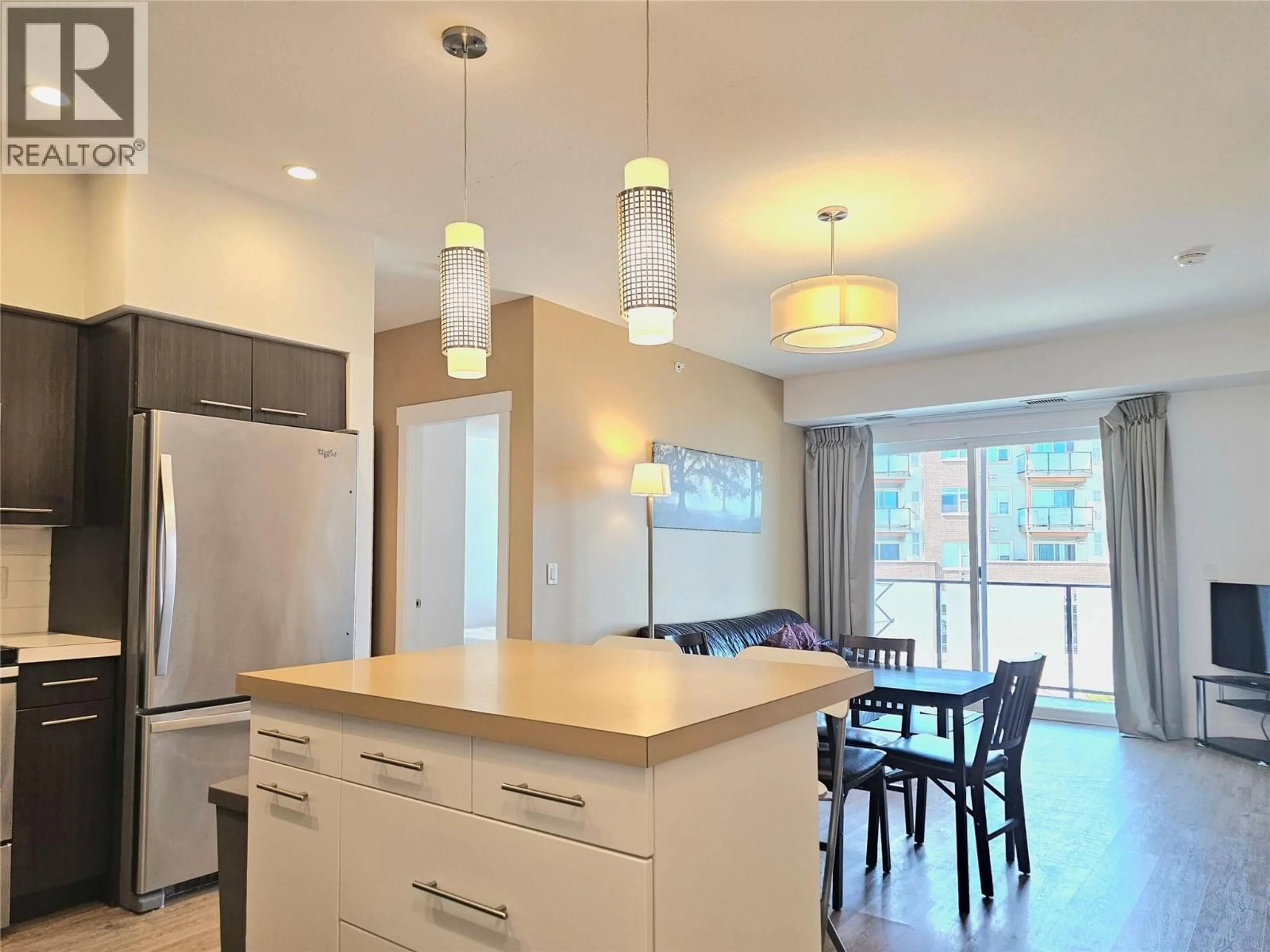Open concept kitchen, unknown for 310 - 985 ACADEMY WAY, Kelowna British Columbia V1V3C8