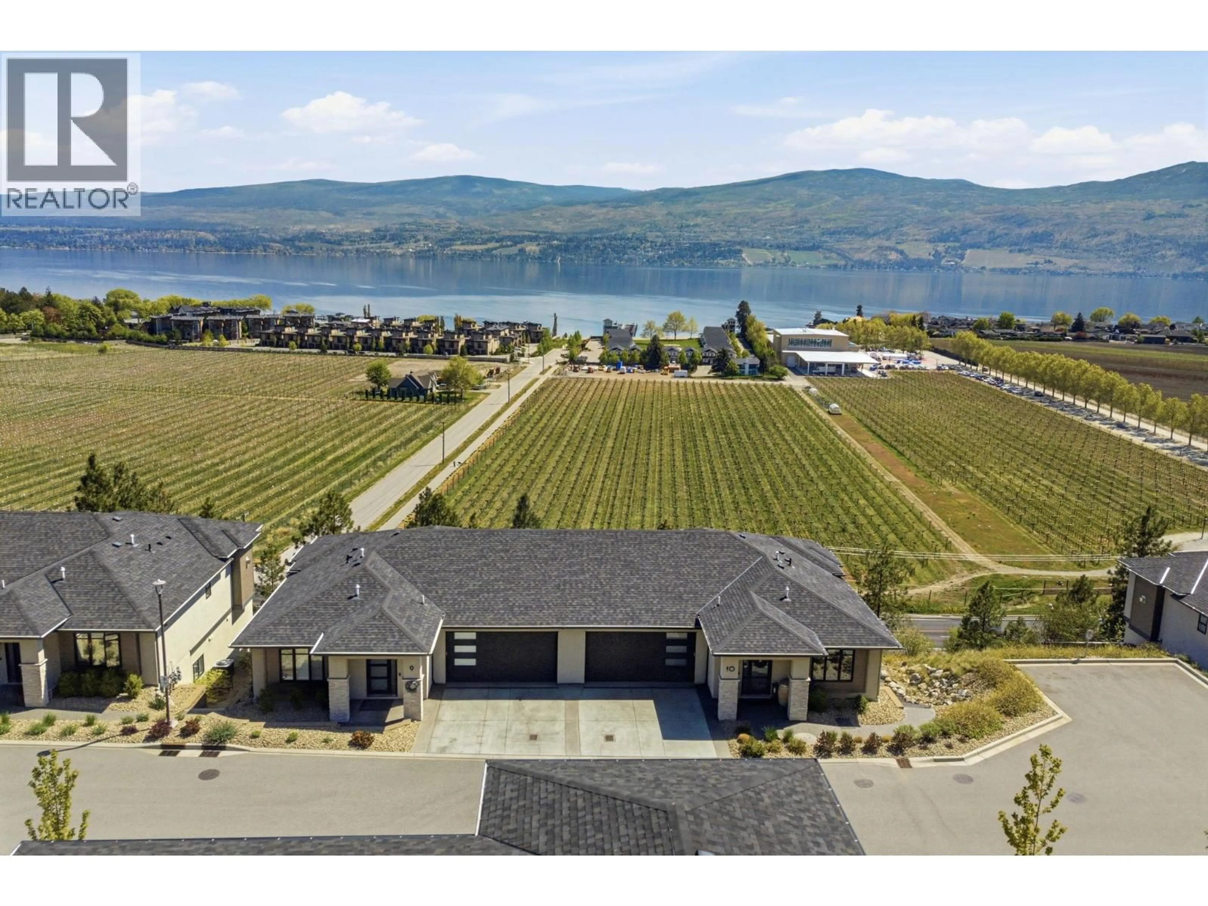 A pic from outside/outdoor area/front of a property/back of a property/a pic from drone, water/lake/river/ocean view for 10 - 1600 GOLDENVIEW DRIVE, West Kelowna British Columbia V4T1Y7