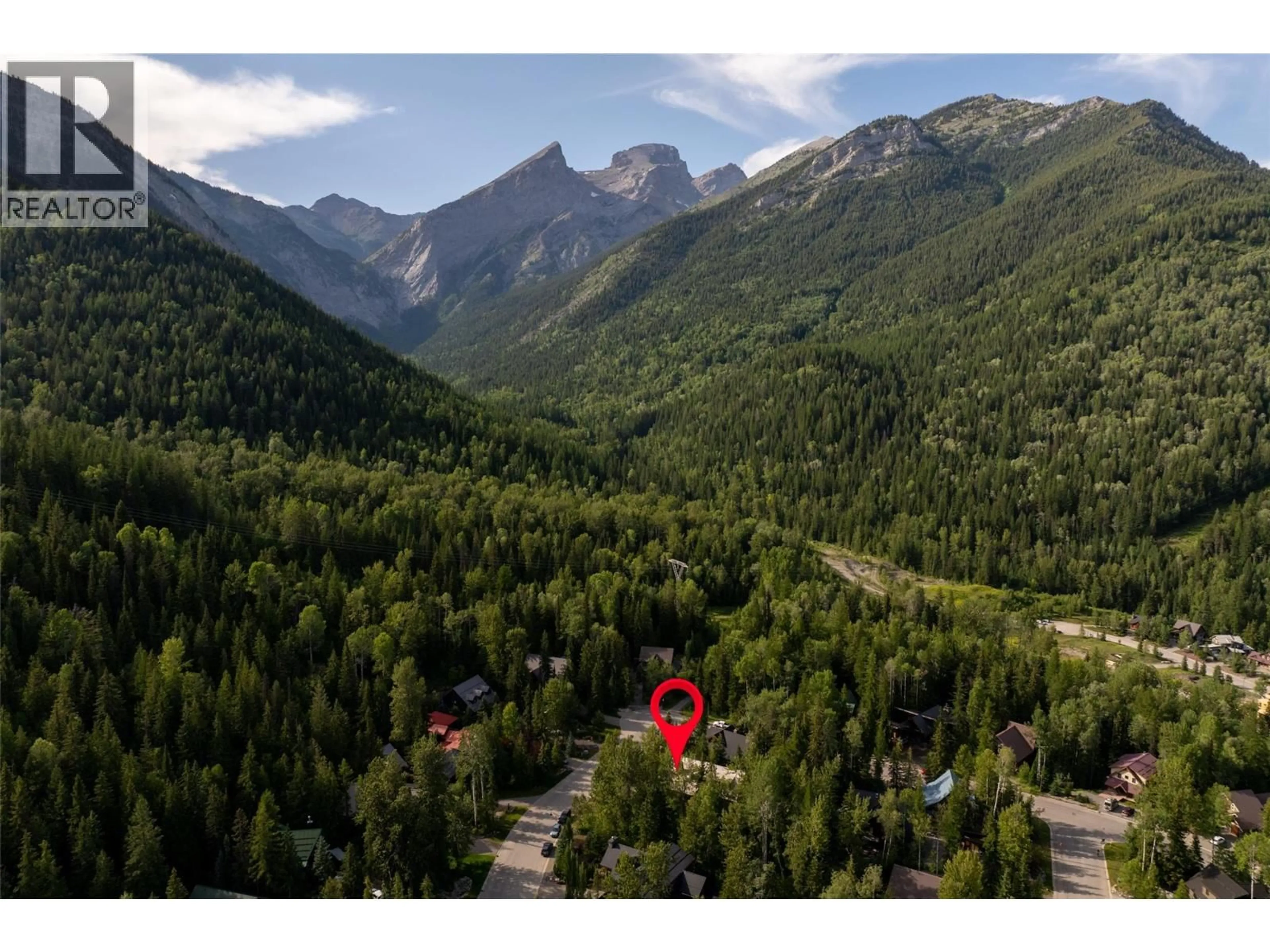 A pic from outside/outdoor area/front of a property/back of a property/a pic from drone, mountain view for 20 ALPINE TRAILS CRESCENT, Fernie British Columbia V0B1M5