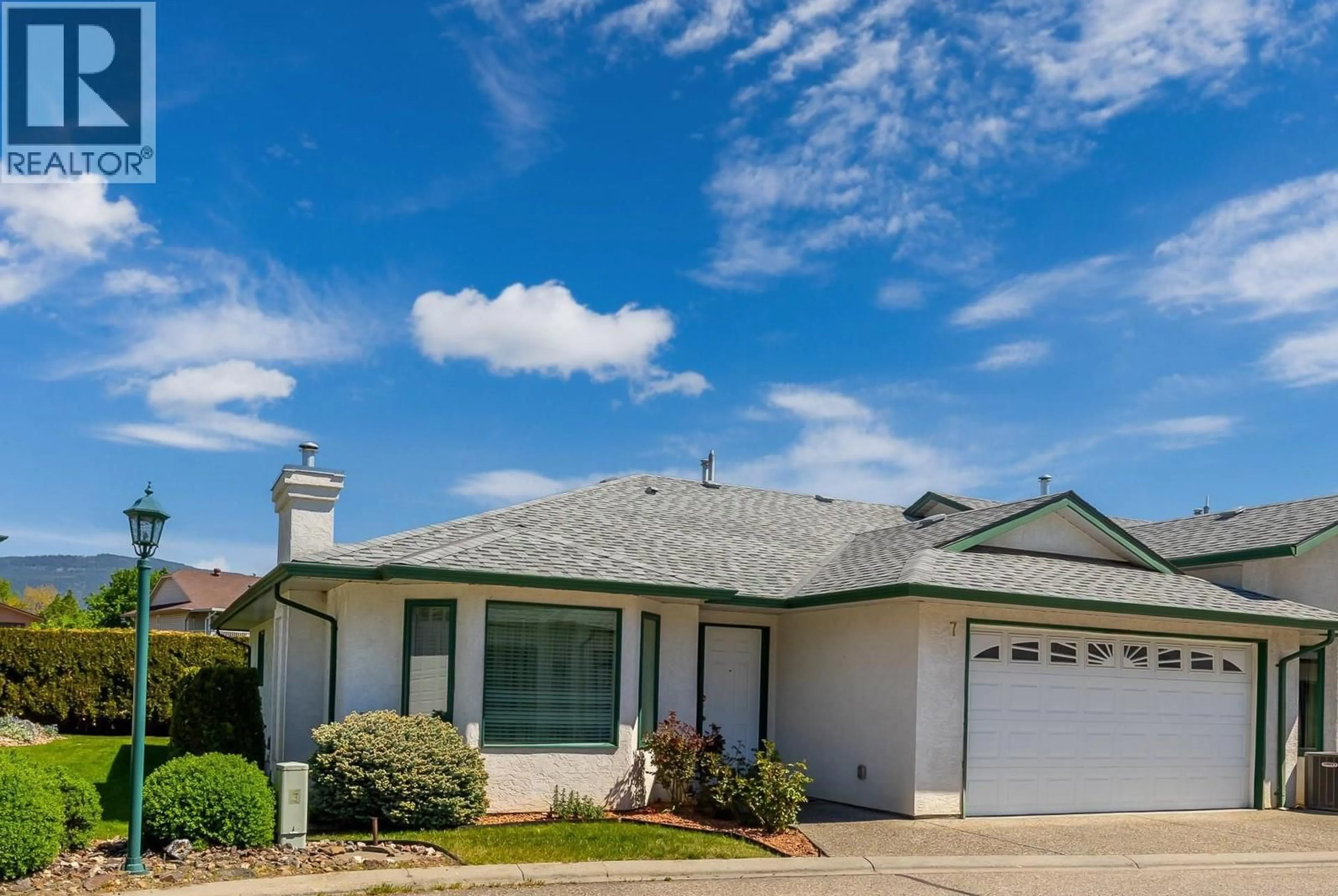 Home with vinyl exterior material, street for 7 - 2710 ALLENBY WAY, Vernon British Columbia V1T9P2