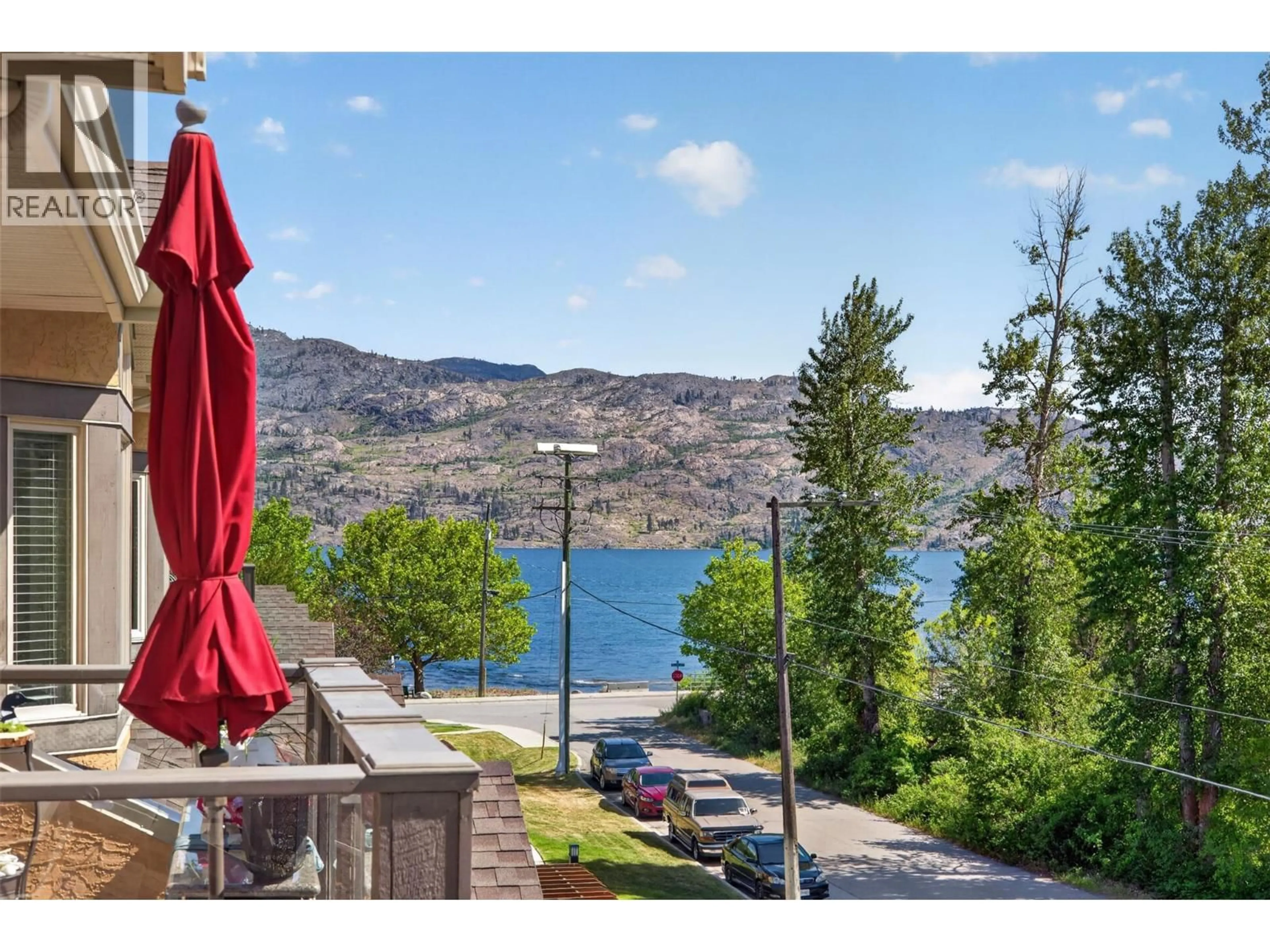 Patio, water/lake/river/ocean view for 331 - 3996 BEACH AVENUE, Peachland British Columbia V0H1X5