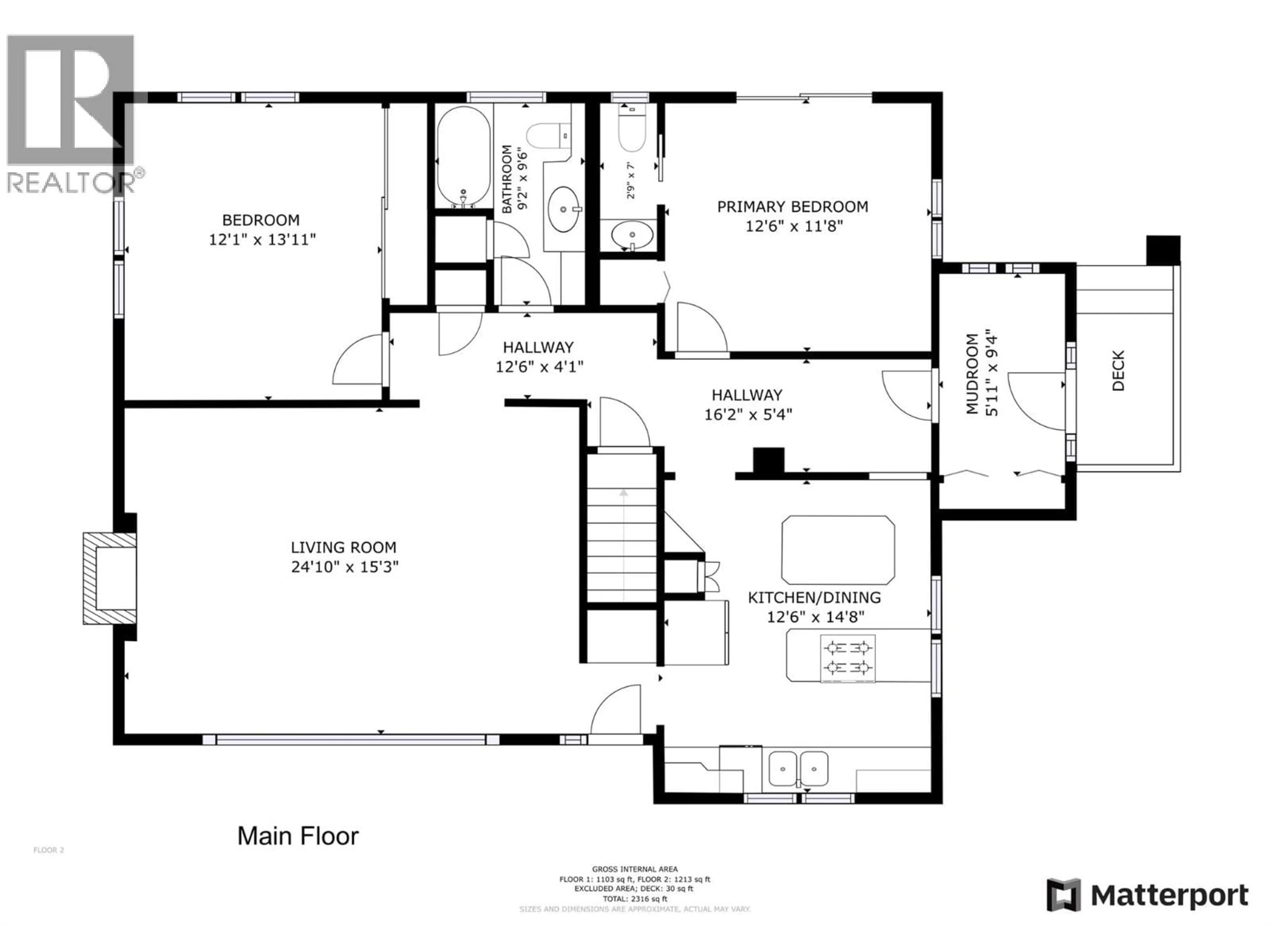Floor plan for 10003 6 HIGHWAY, Coldstream British Columbia V1B3B6