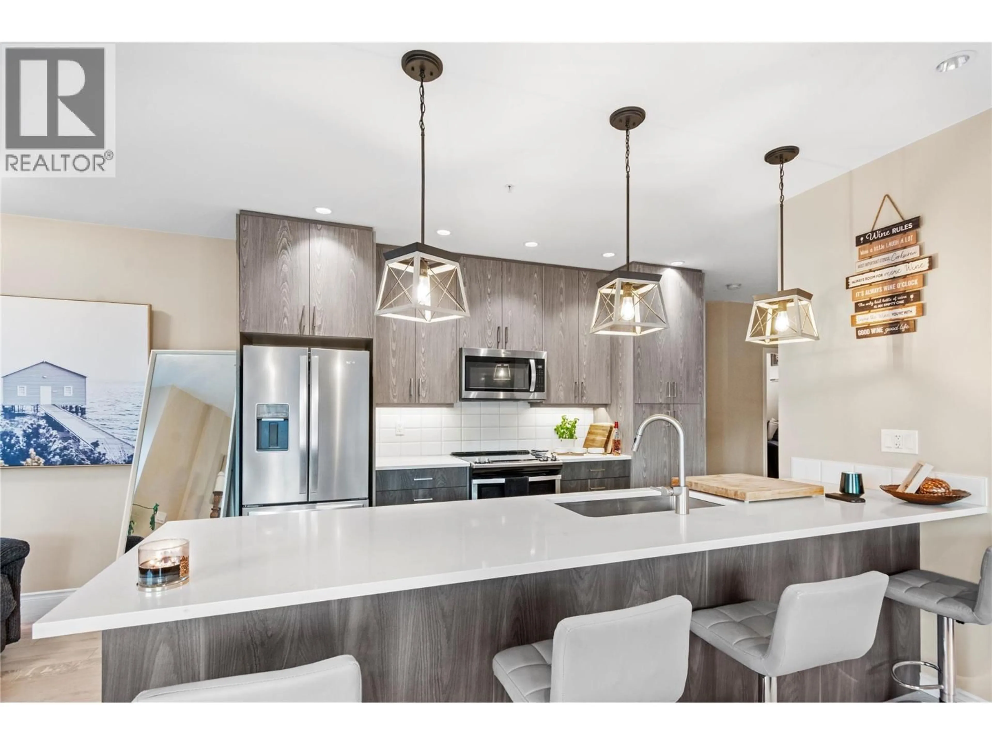 Open concept kitchen, unknown for 1002 - 3388 SKAHA LAKE ROAD, Penticton British Columbia V2A6G4