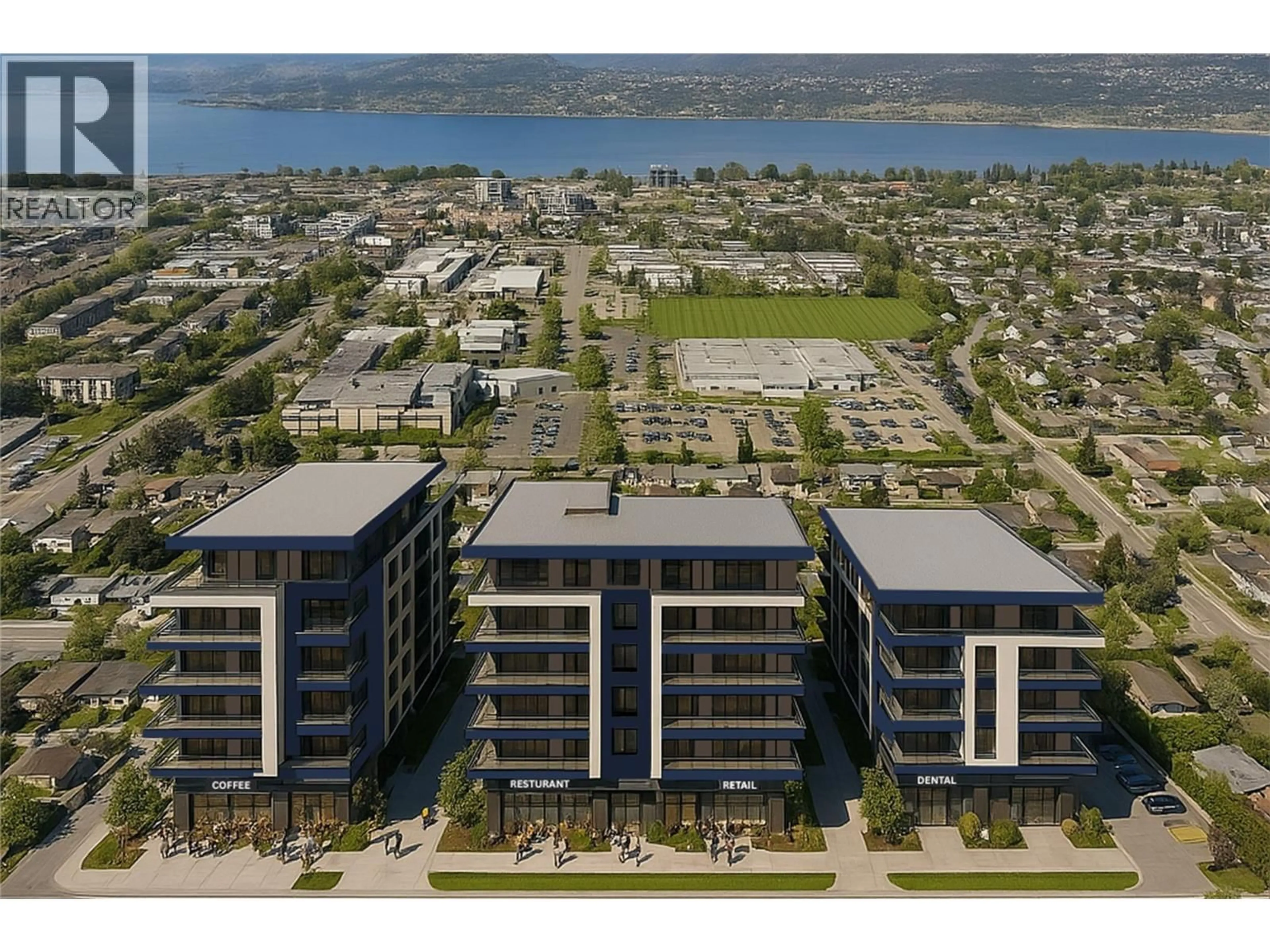 A pic from outside/outdoor area/front of a property/back of a property/a pic from drone, unknown for 2930 GORDON DRIVE, Kelowna British Columbia V1W3R3