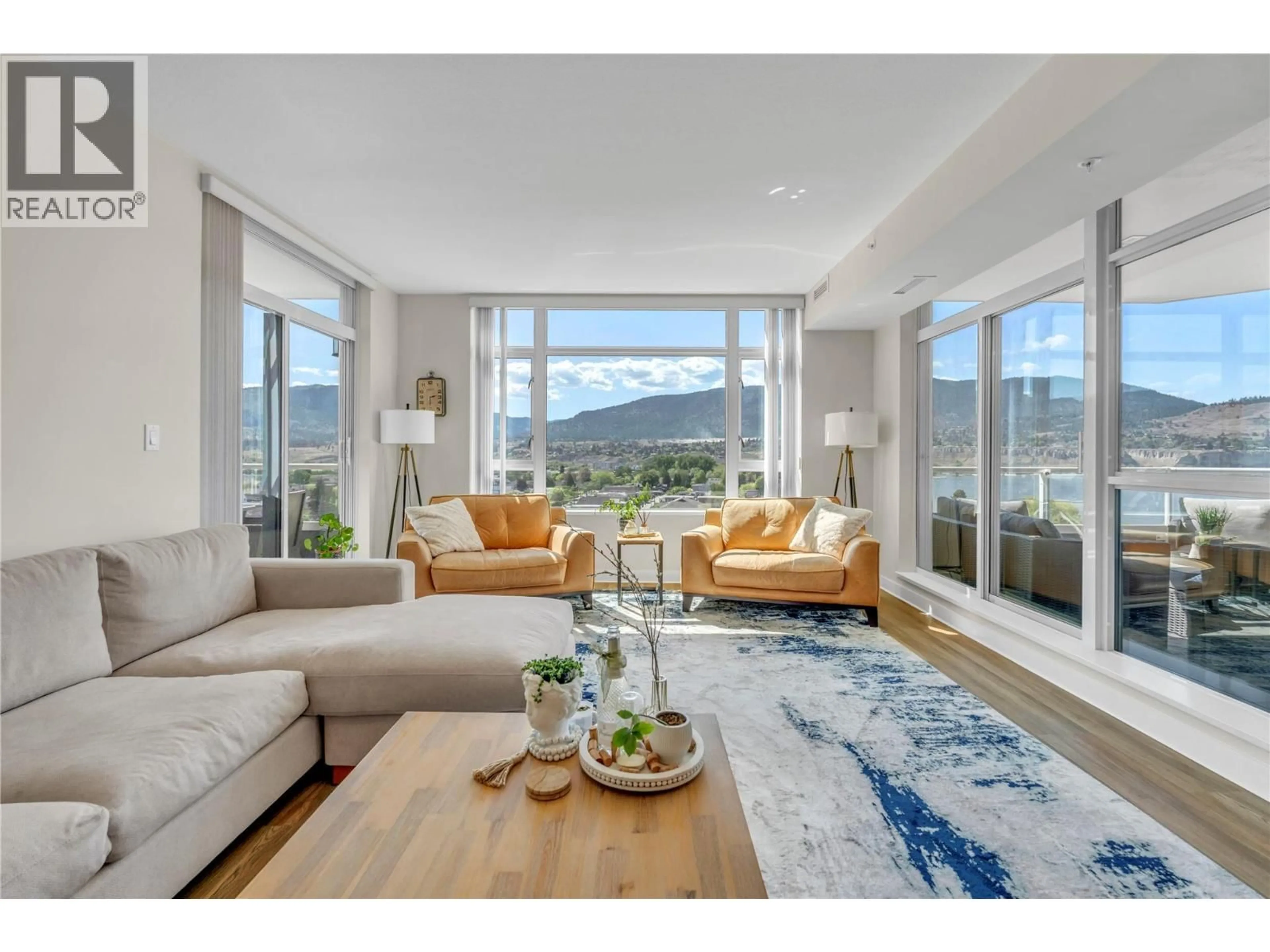 Living room with furniture, unknown for 1006 - 160 LAKESHORE DRIVE, Penticton British Columbia V2A9C2