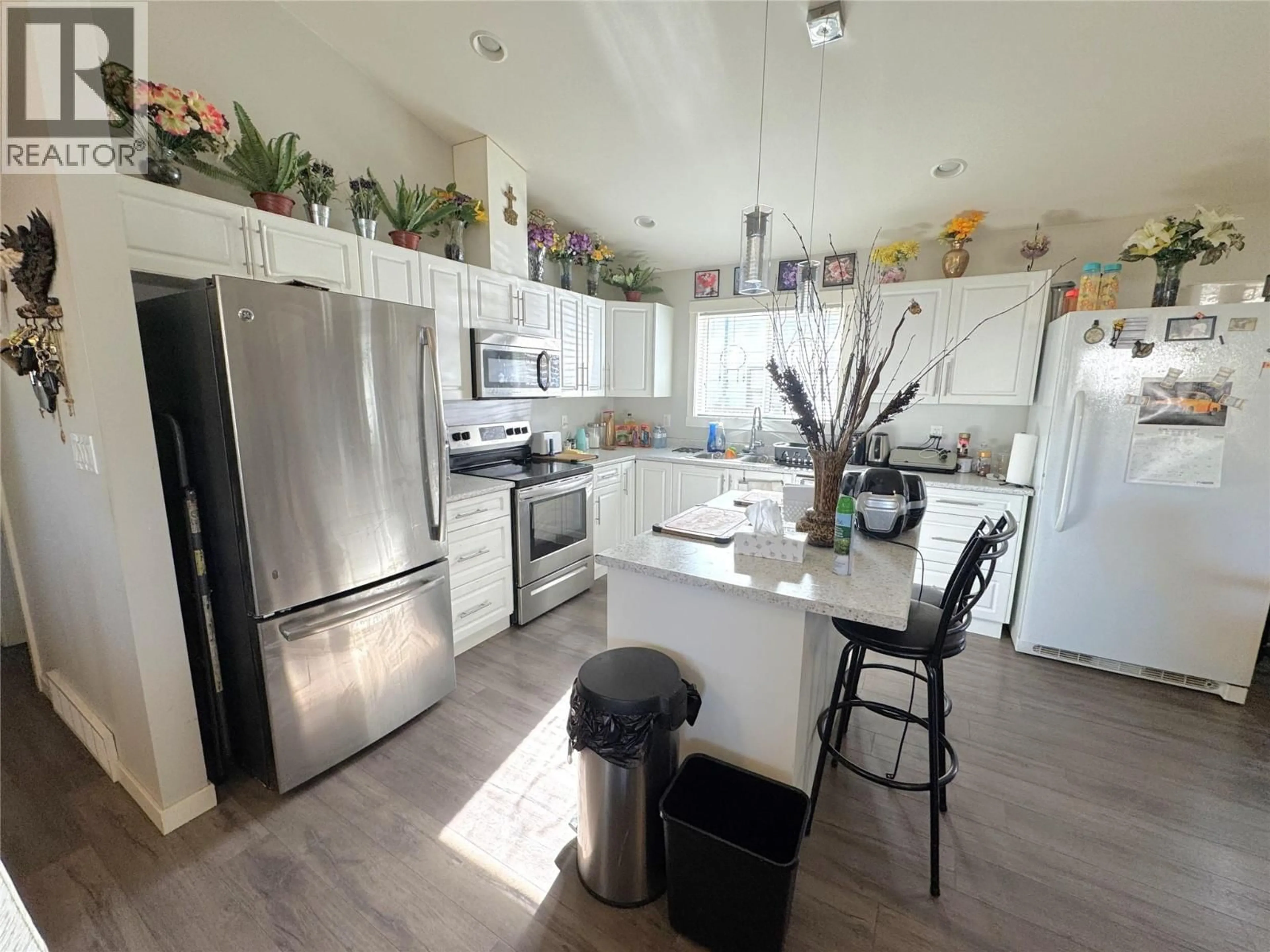 Open concept kitchen, ceramic/tile floor for 2402 COLDWATER AVENUE, Merritt British Columbia V1K1B8