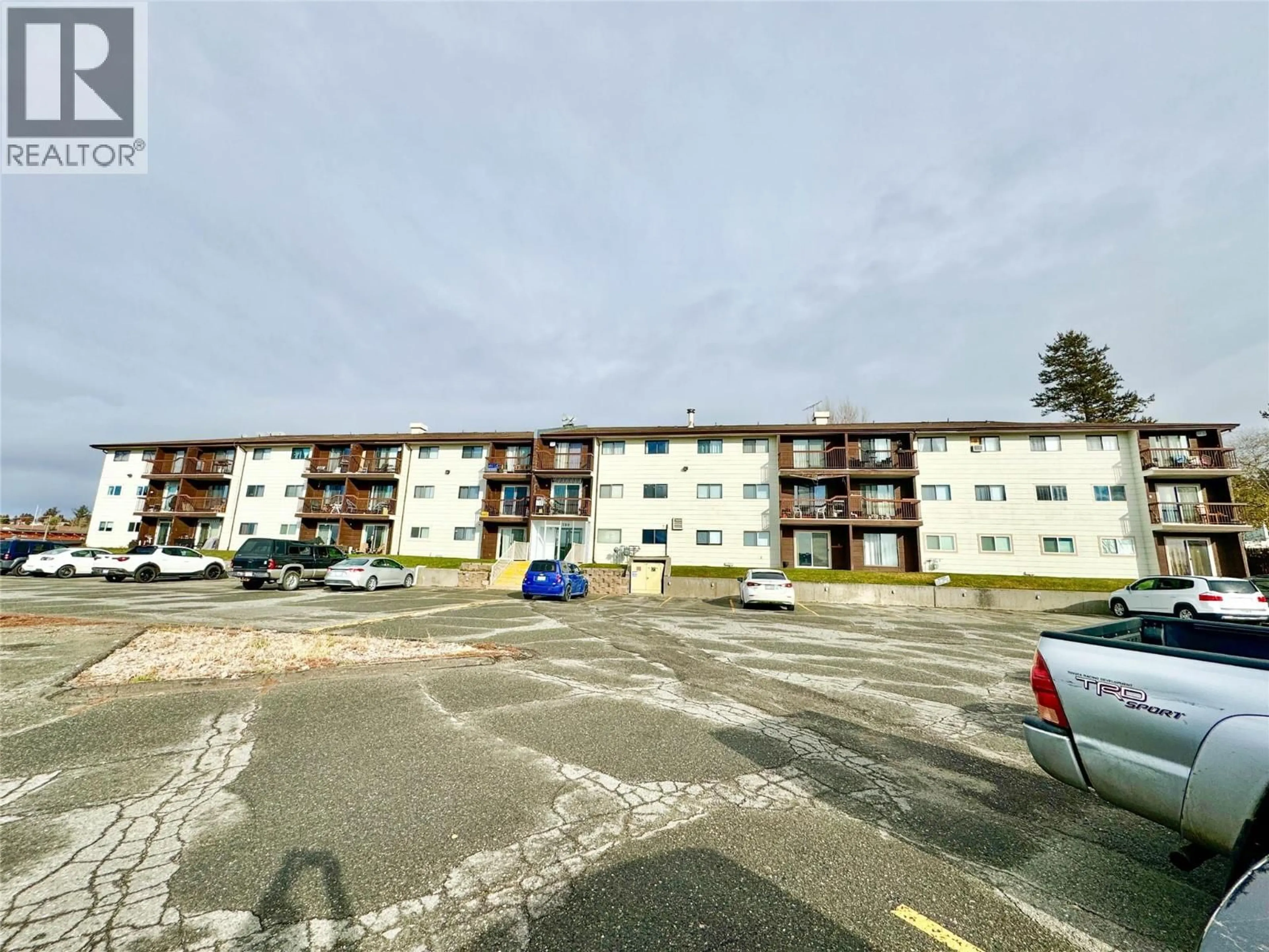 A pic from outside/outdoor area/front of a property/back of a property/a pic from drone, building for 217 - 280 ALDER DRIVE, Logan Lake British Columbia V0K1W0