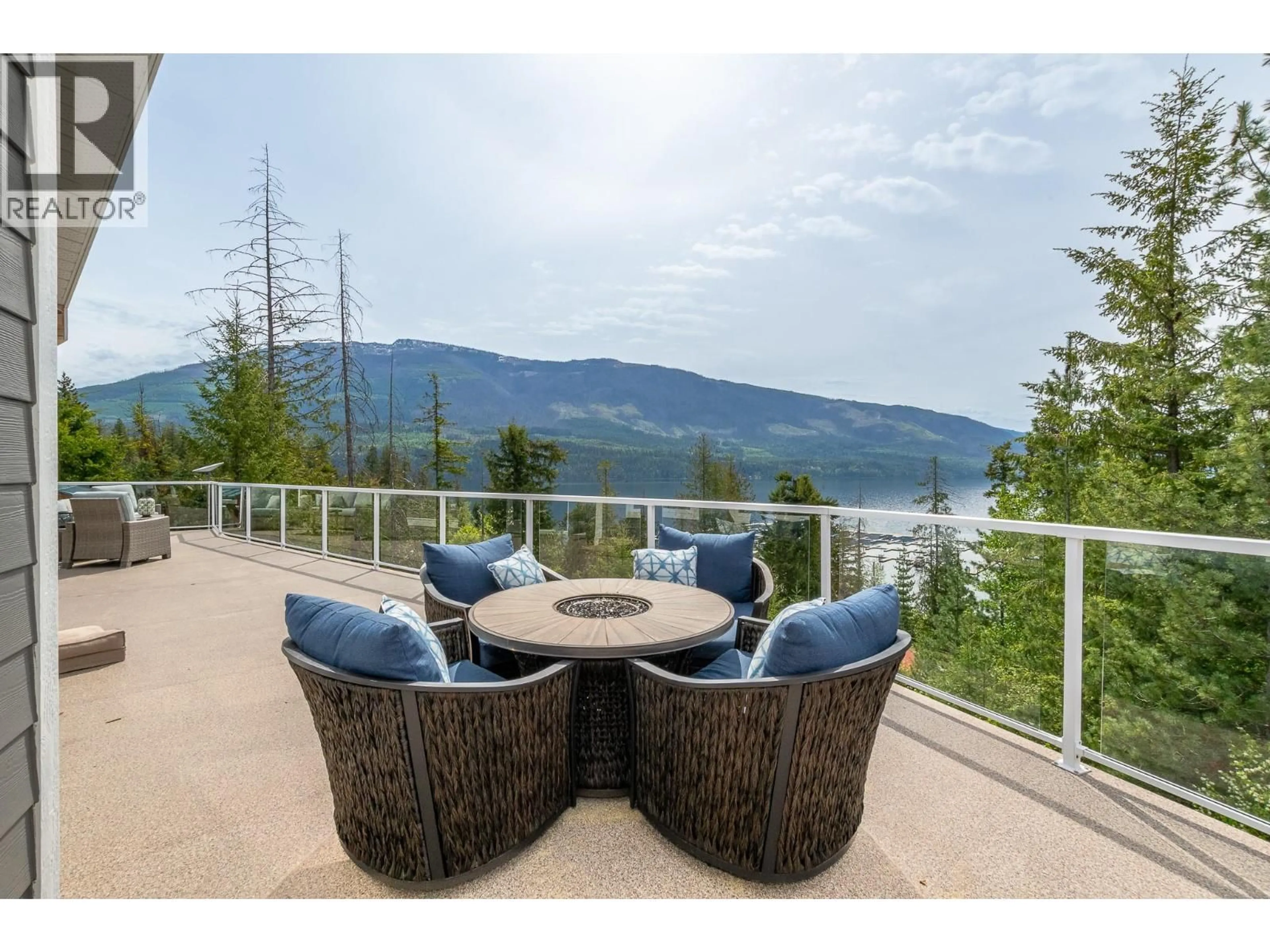 Patio, water/lake/river/ocean view for 1 - 3525 ENDERBY MABEL LAKE ROAD, Enderby British Columbia V0E1V5