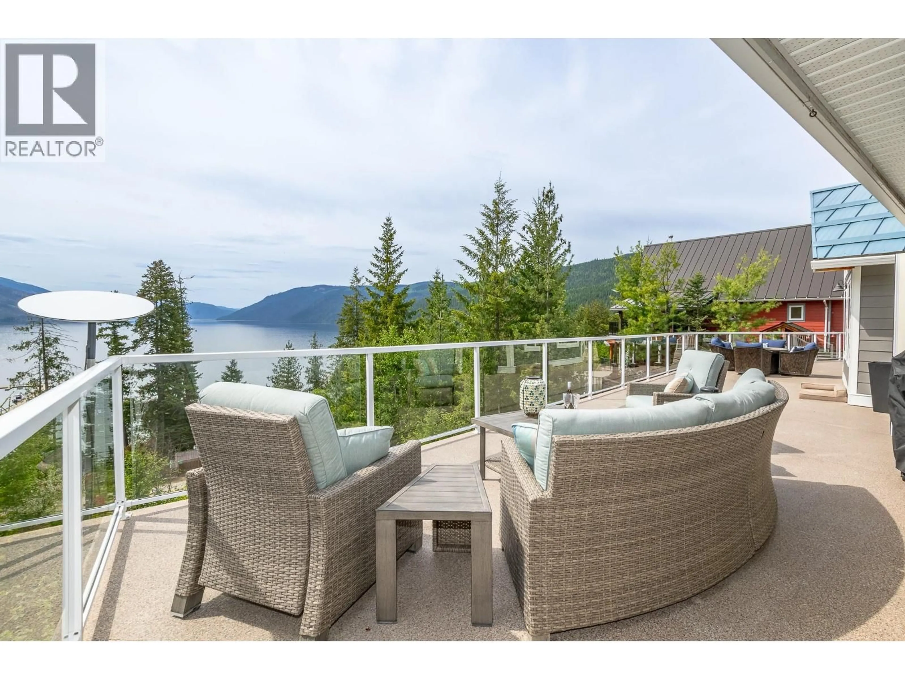 Patio, water/lake/river/ocean view for 1 - 3525 ENDERBY MABEL LAKE ROAD, Enderby British Columbia V0E1V5