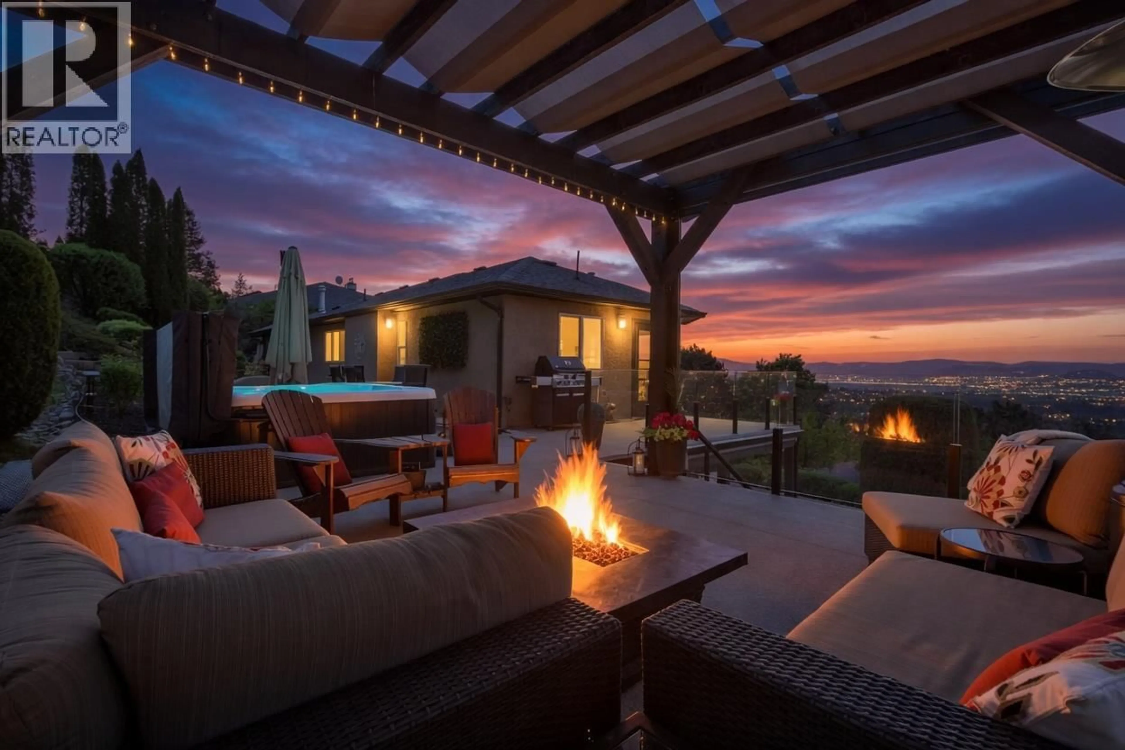 Patio, water/lake/river/ocean view for 853 TOOVEY ROAD, Kelowna British Columbia V1X6R2