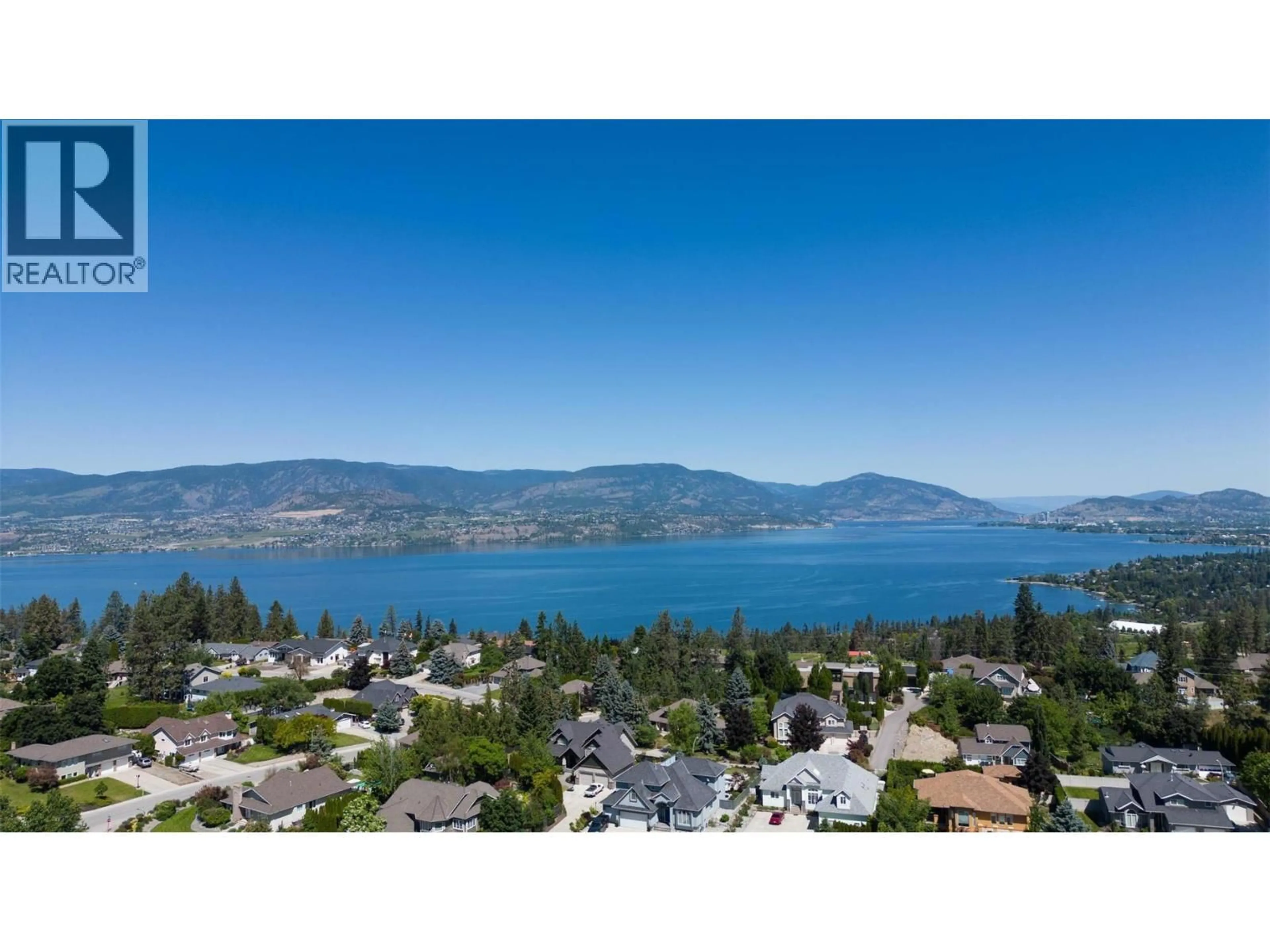 A pic from outside/outdoor area/front of a property/back of a property/a pic from drone, water/lake/river/ocean view for 171 - 515 WREN PLACE, Kelowna British Columbia V1W5H7