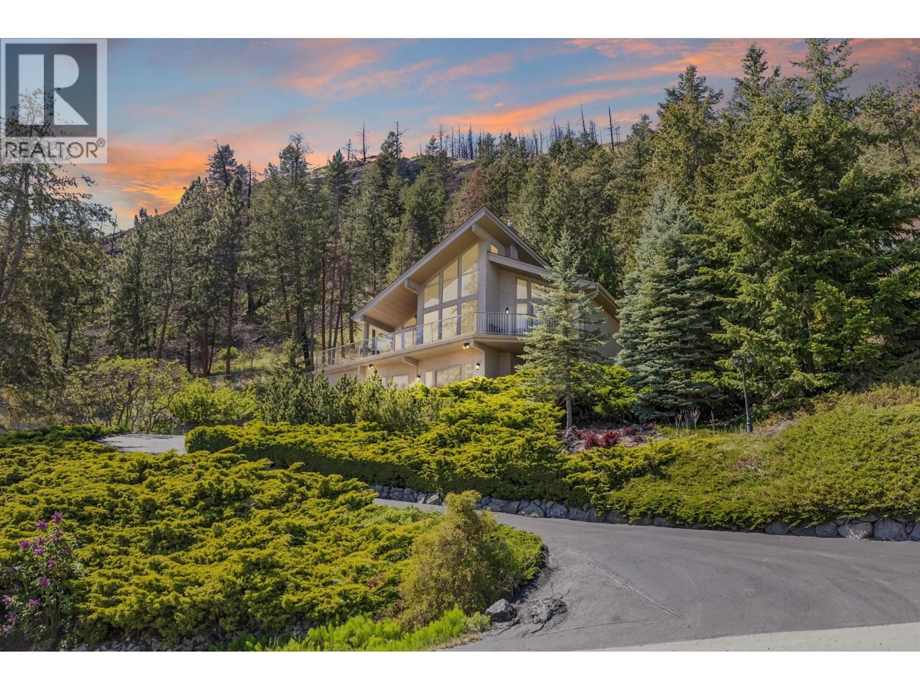A pic from outside/outdoor area/front of a property/back of a property/a pic from drone, forest/trees view for 1232 PETTMAN ROAD, West Kelowna British Columbia V1Z2R7