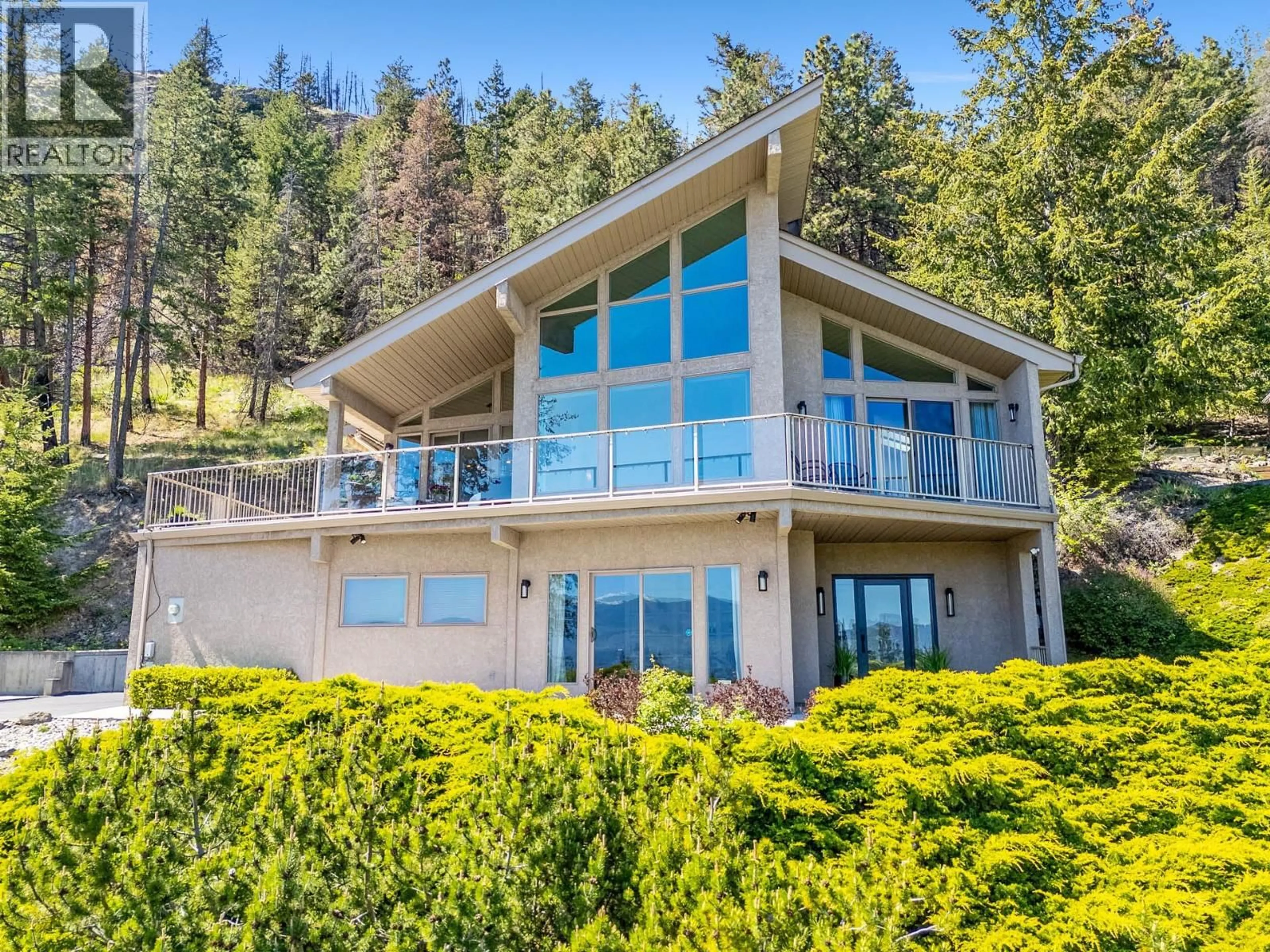 Home with vinyl exterior material, water/lake/river/ocean view for 1232 PETTMAN ROAD, West Kelowna British Columbia V1Z2R7