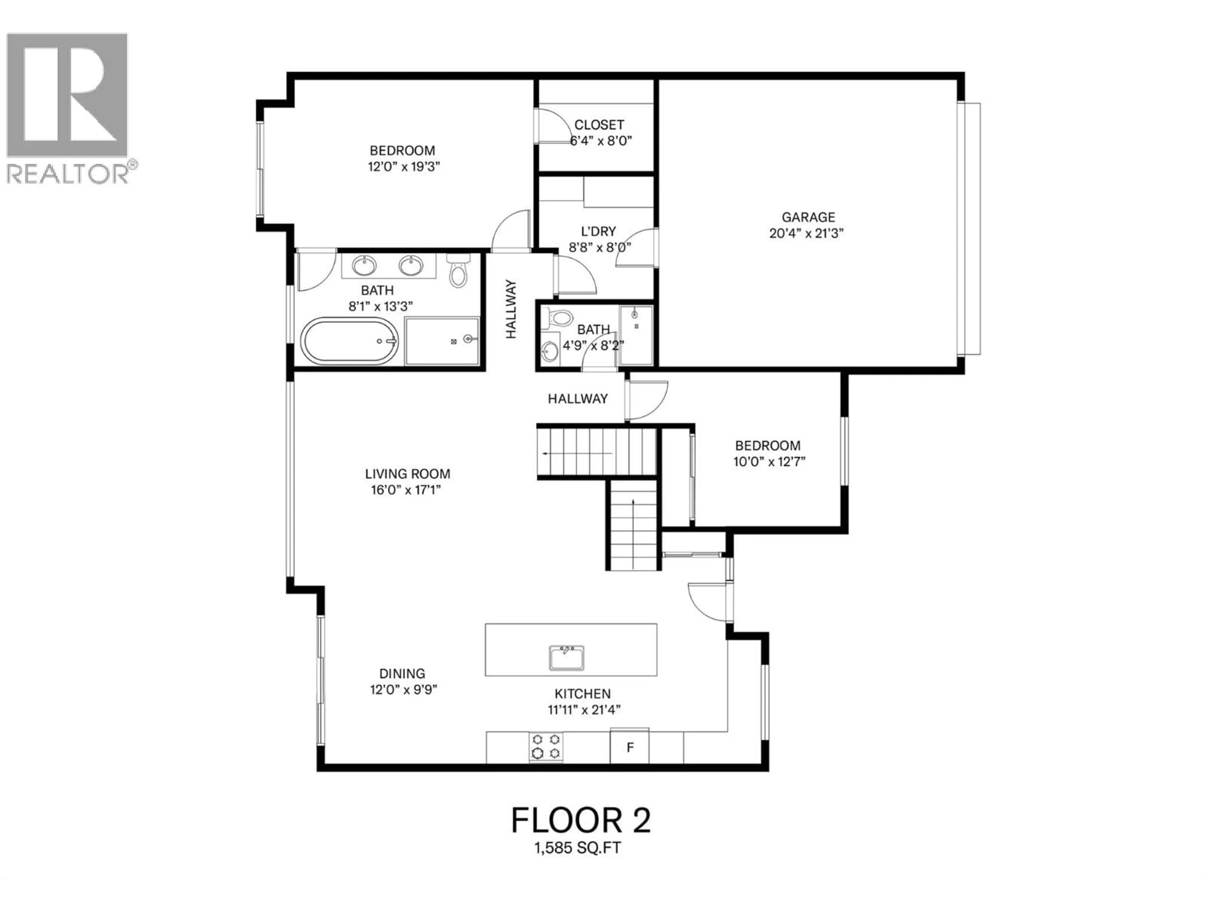 Floor plan for 3622 SEMINOLE ROAD, Kelowna British Columbia V1X0C1
