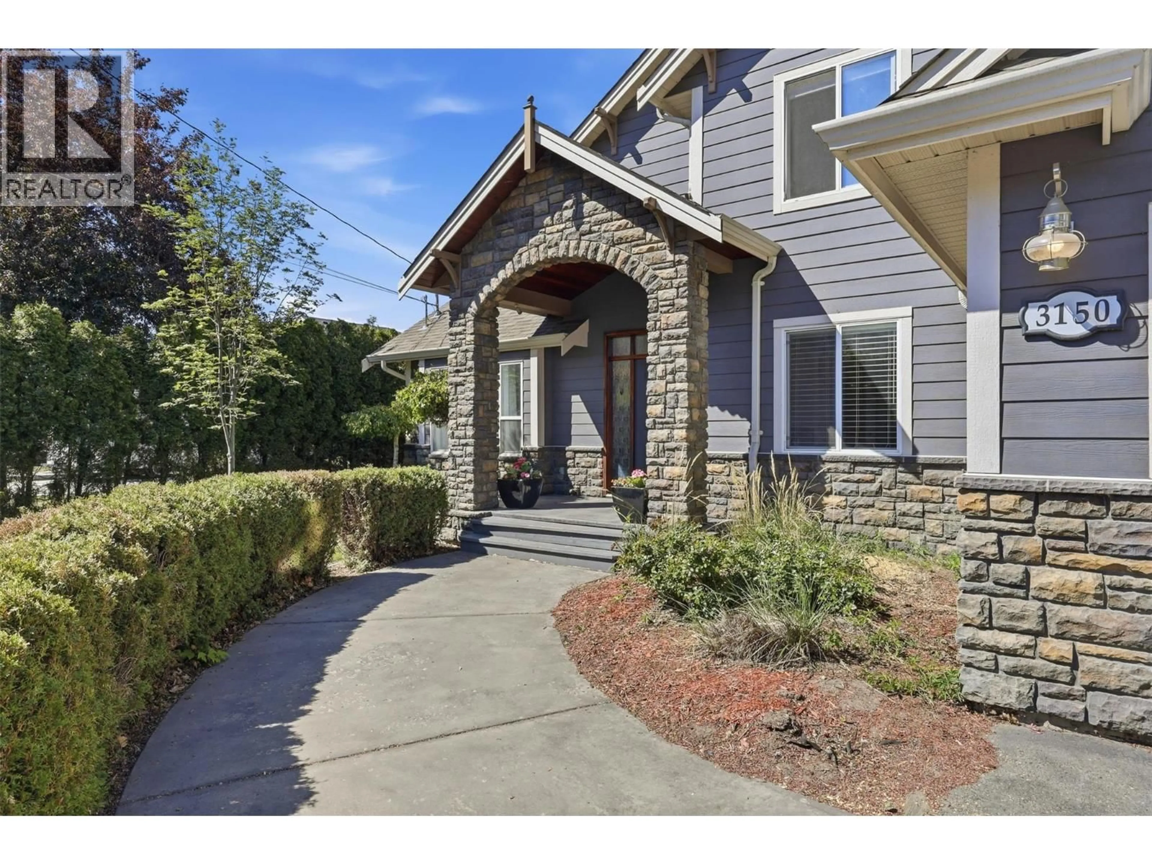 Home with brick exterior material, street for 3150 BANK ROAD, Kamloops British Columbia V2B6Z5