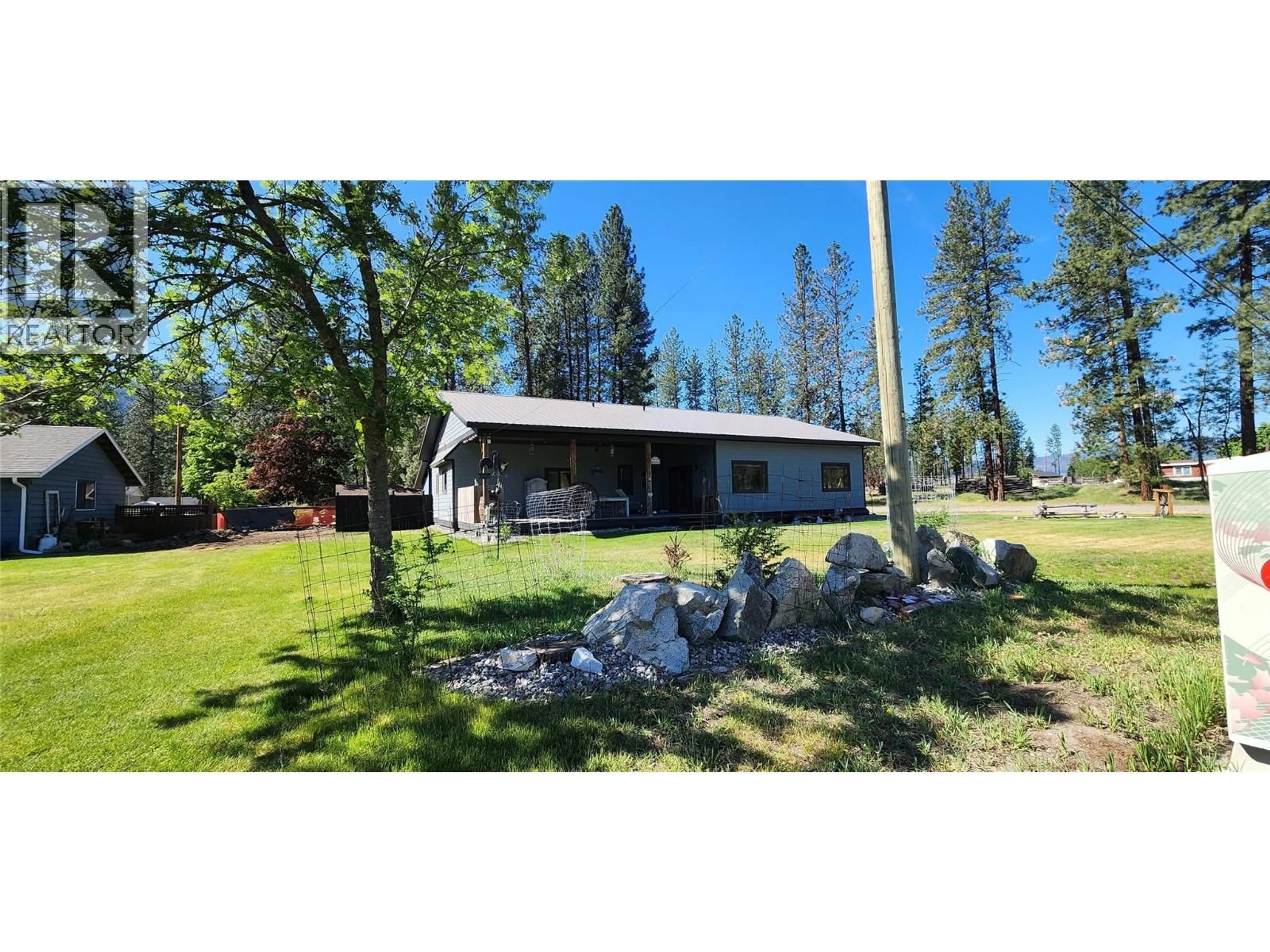 A pic from outside/outdoor area/front of a property/back of a property/a pic from drone, unknown for 90 SAGAMORE ROAD, Grand Forks British Columbia V0H1H4