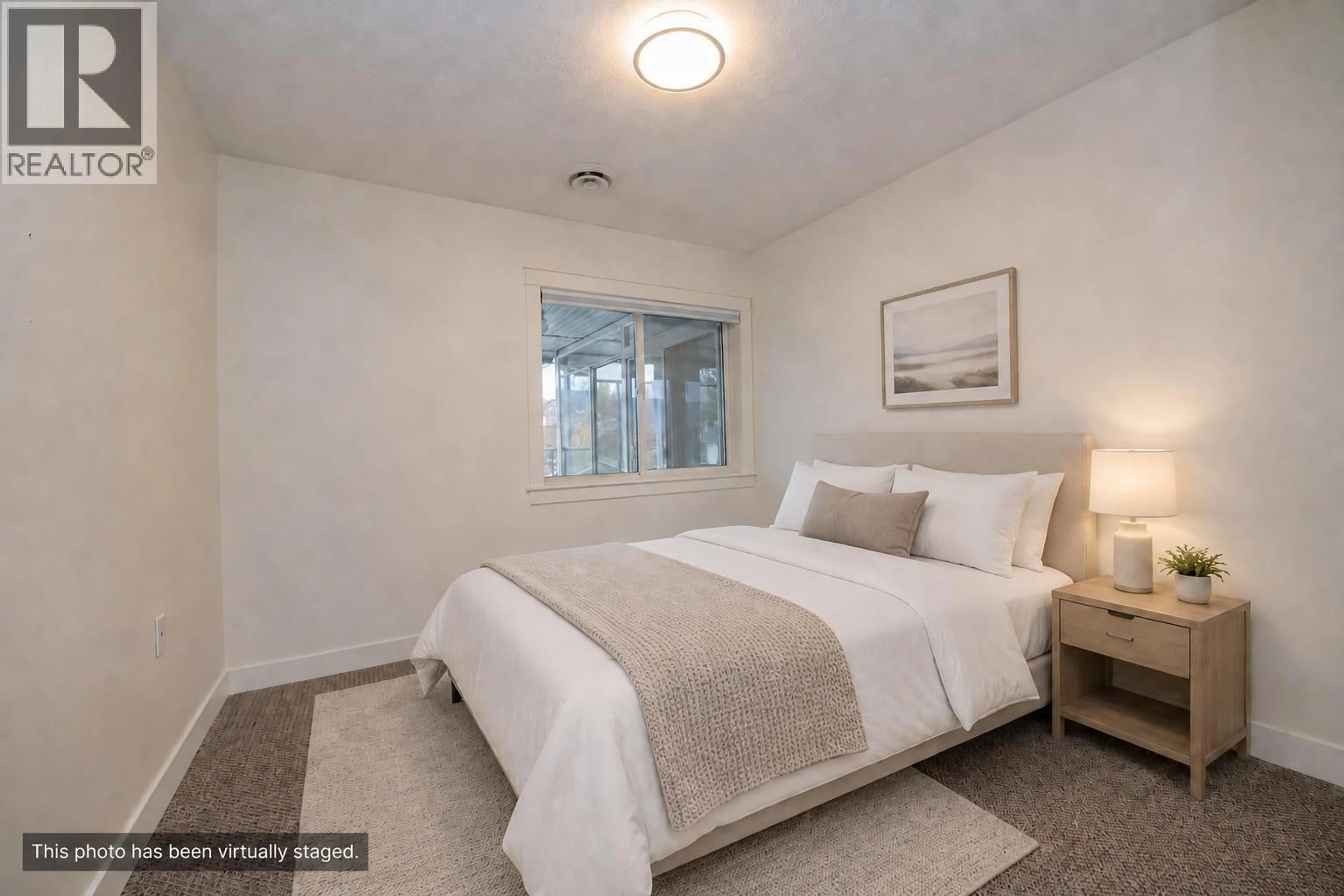 Bedroom with bed, unknown for 309 - 3929 22 AVENUE, Vernon British Columbia V1T7M7