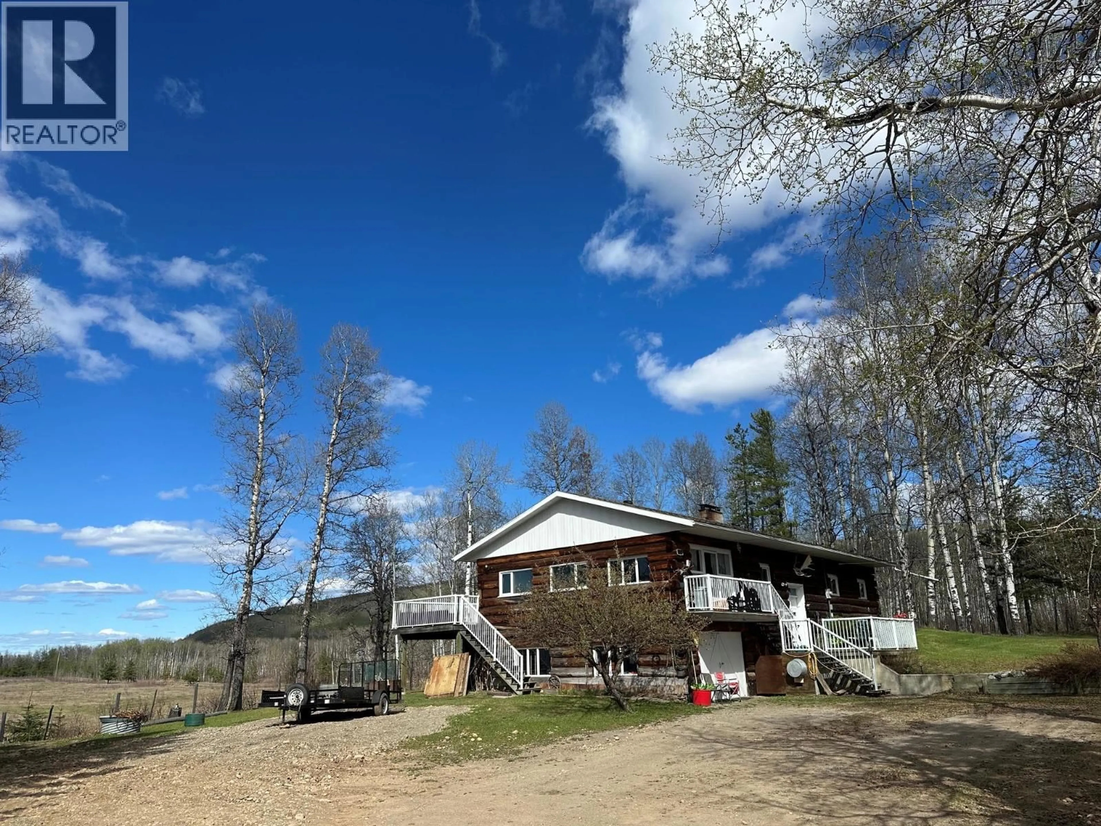 A pic from outside/outdoor area/front of a property/back of a property/a pic from drone, unknown for 2959 SAWCHUK ROAD, Chetwynd British Columbia V0C1J0