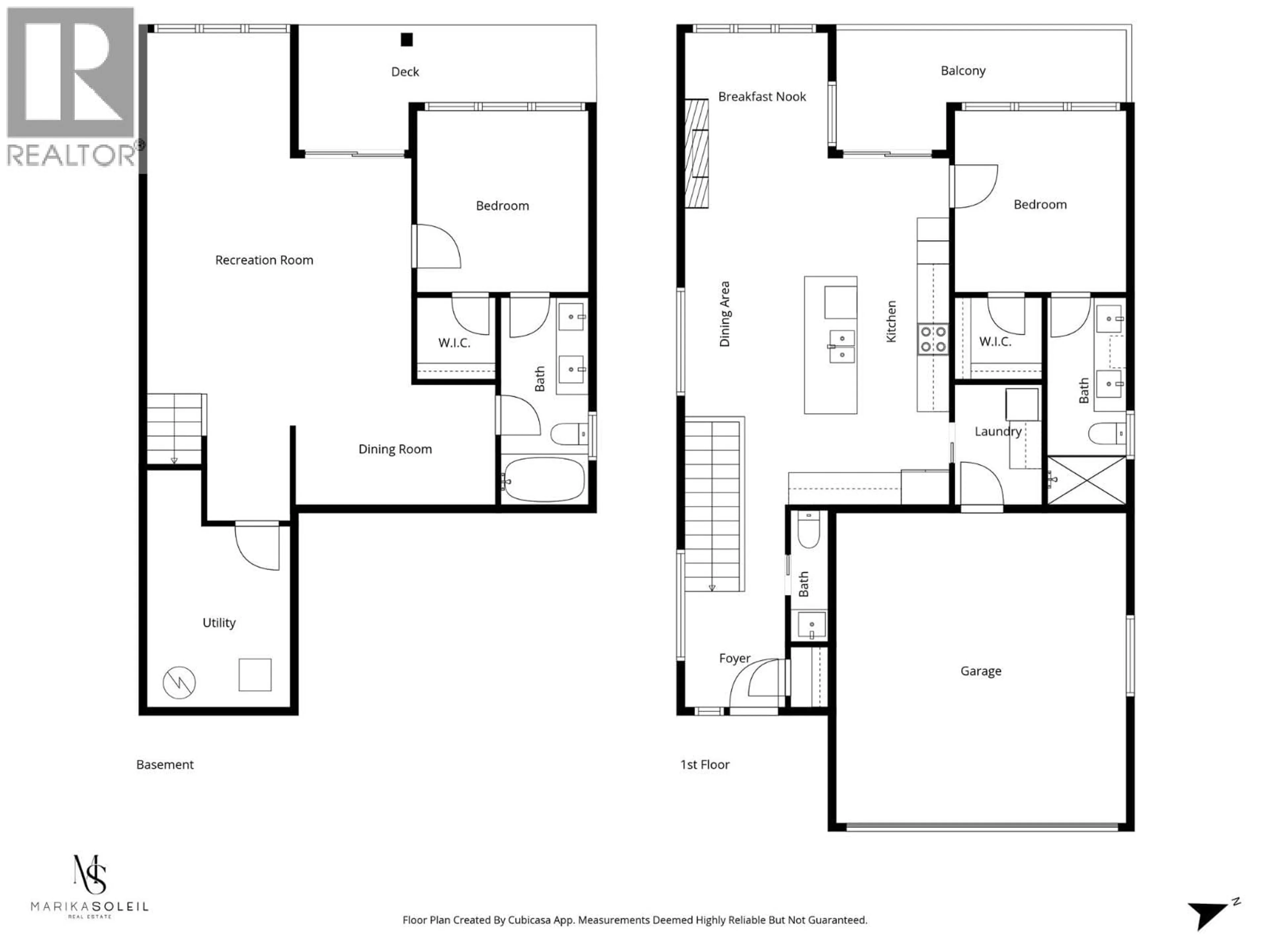 Floor plan for 1416 TOWER RANCH DRIVE, Kelowna British Columbia V1P1T8