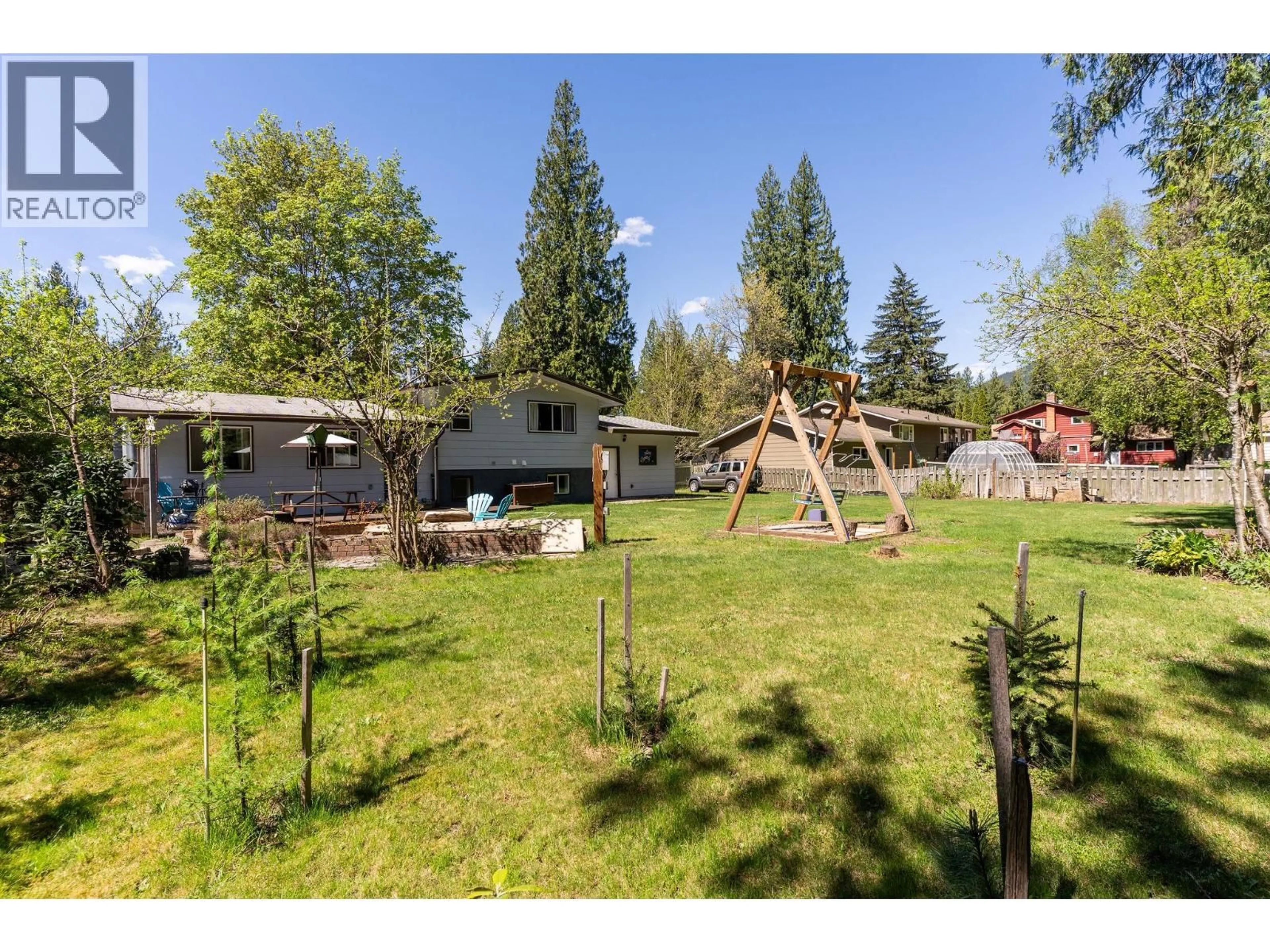 A pic from outside/outdoor area/front of a property/back of a property/a pic from drone, mountain view for 1736 HAY ROAD, Revelstoke British Columbia V0E2S1