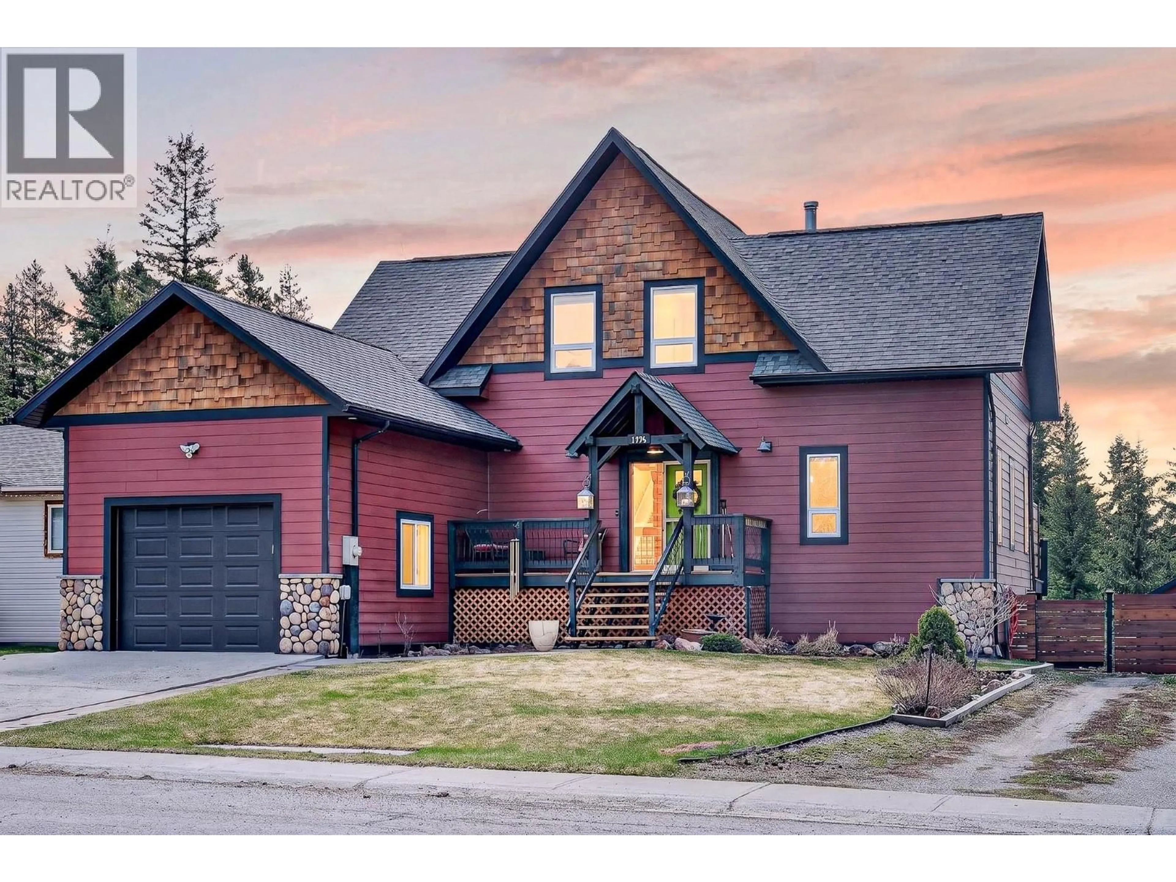 Home with brick exterior material, street for 1220 PONDEROSA DRIVE, Sparwood British Columbia V0B2G2