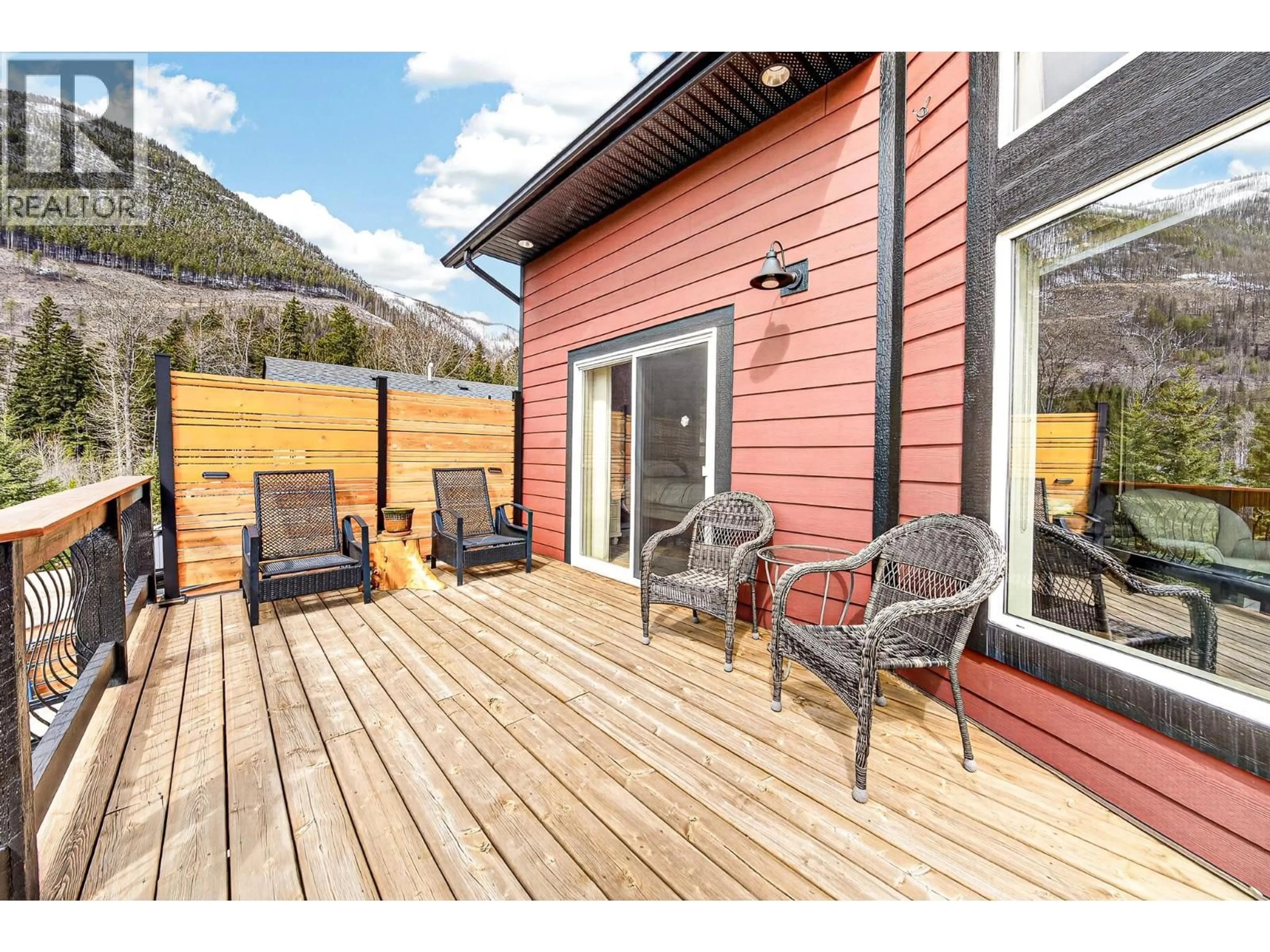 Patio, mountain view for 1220 PONDEROSA DRIVE, Sparwood British Columbia V0B2G2