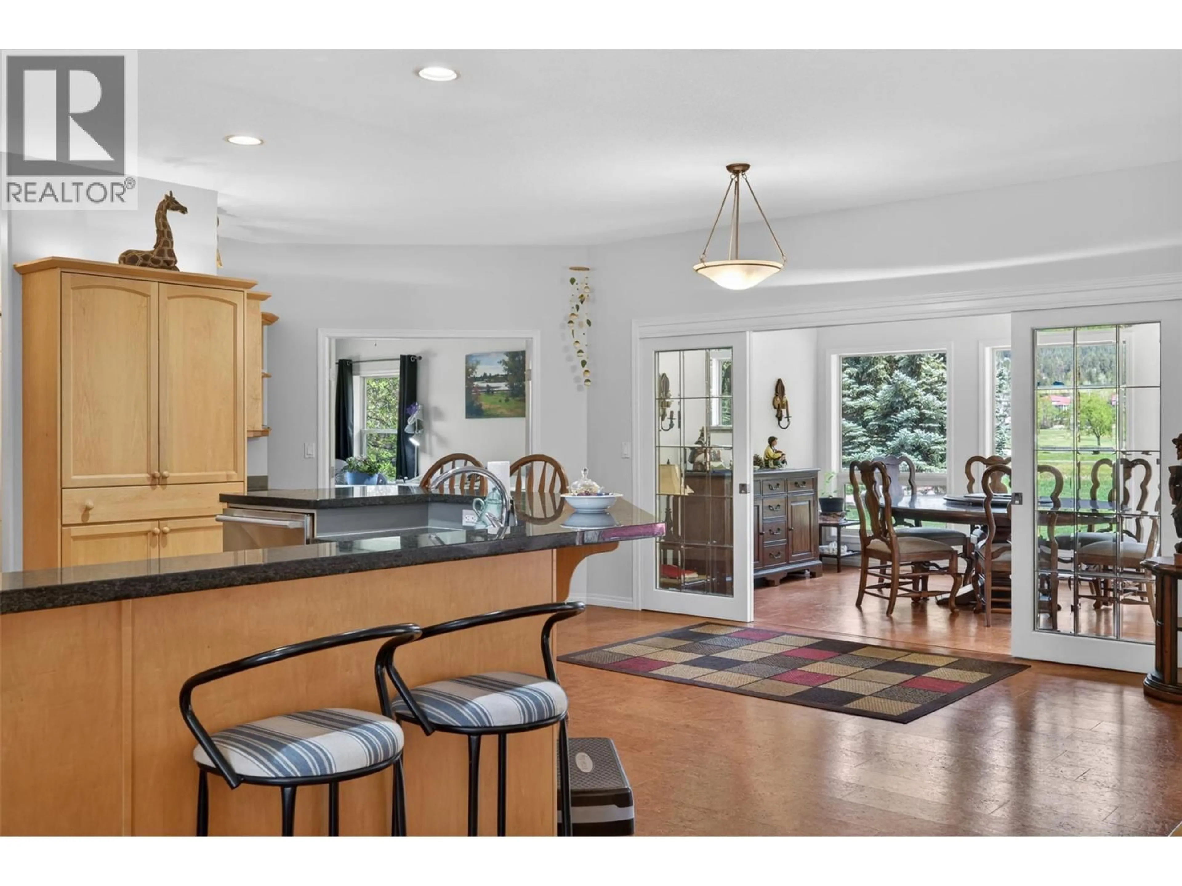 Open concept kitchen, ceramic/tile floor for 5102 RIVERSIDE DRIVE, Fairmont Hot Springs British Columbia V0B1L1