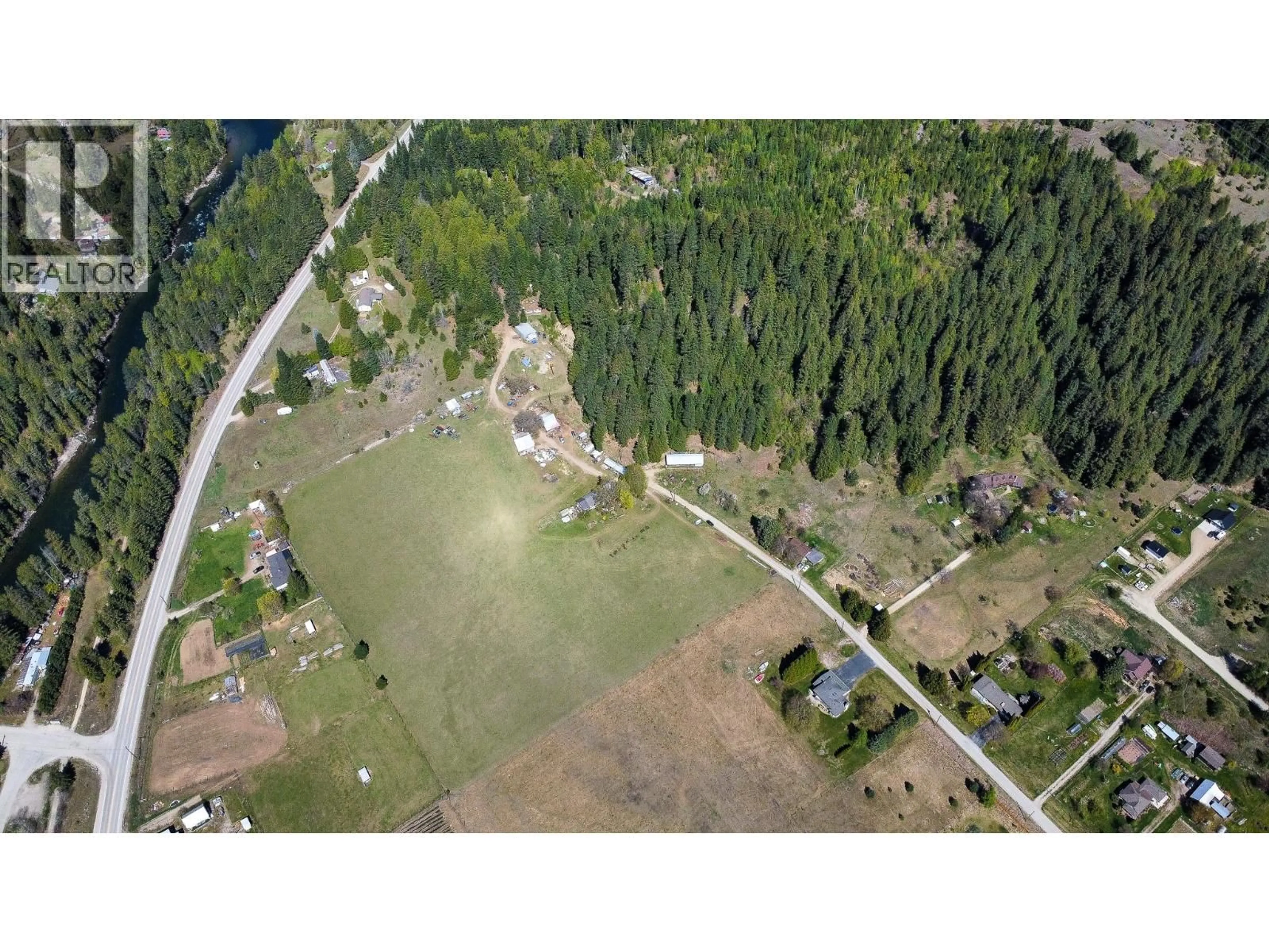 A pic from outside/outdoor area/front of a property/back of a property/a pic from drone, unknown for UPPER SLOCAN PARK ROAD ROAD, Slocan Park British Columbia V0G2E0