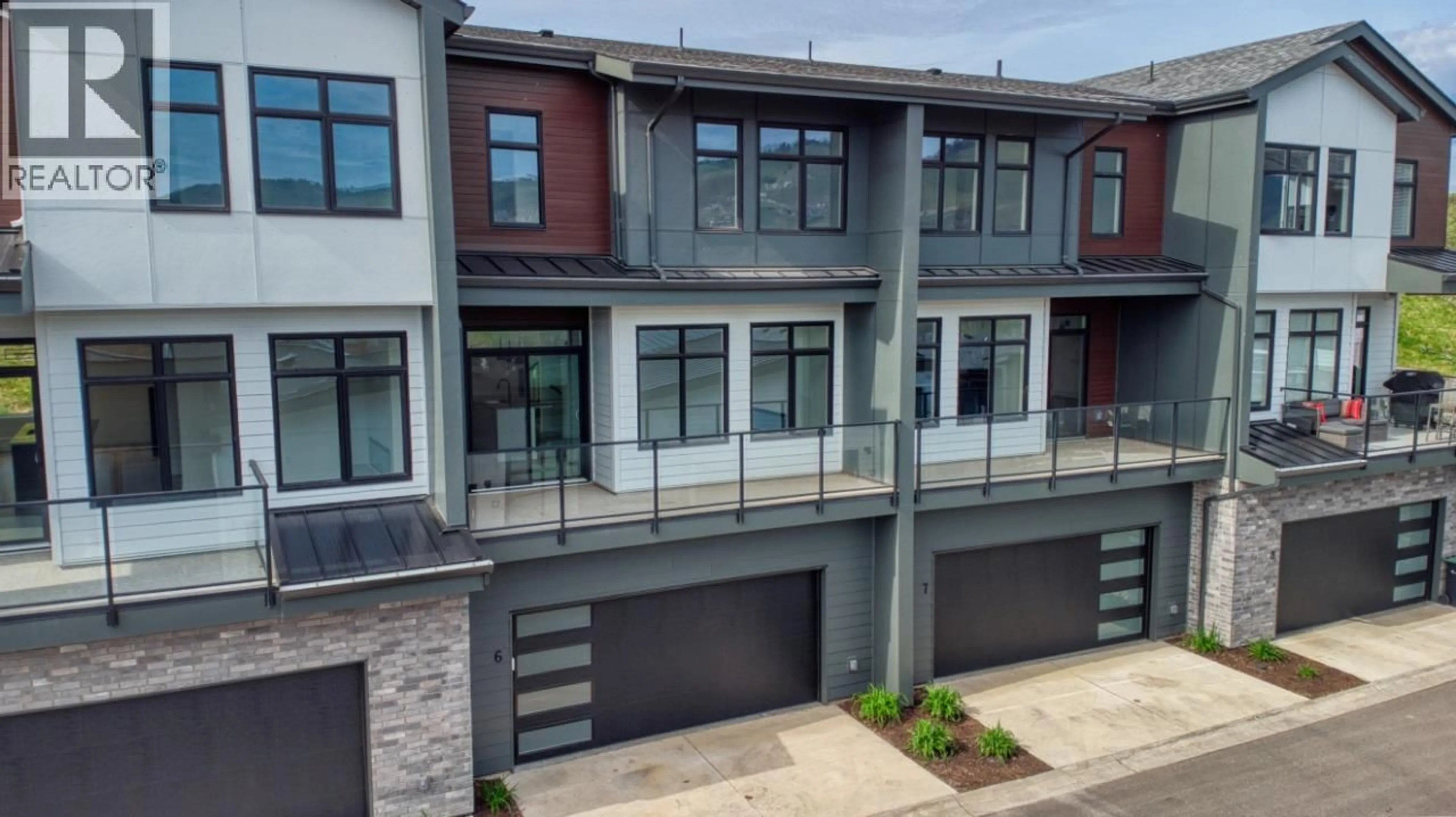 Home with brick exterior material, street for 6 - 7599 KLINGER ROAD, Vernon British Columbia V1H0B2