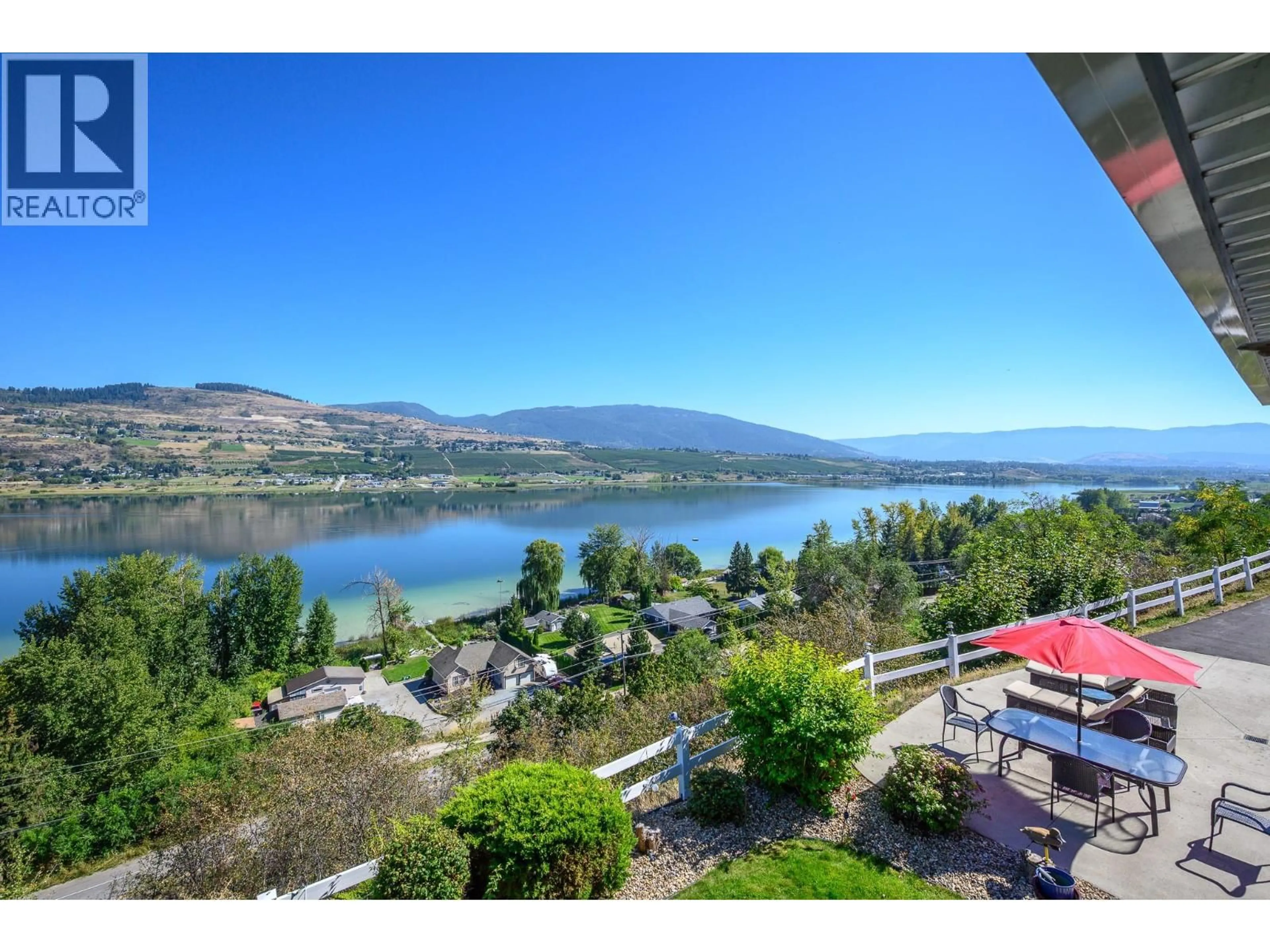 Patio, water/lake/river/ocean view for 7199 BREMMER ROAD, Vernon British Columbia V1H1W6