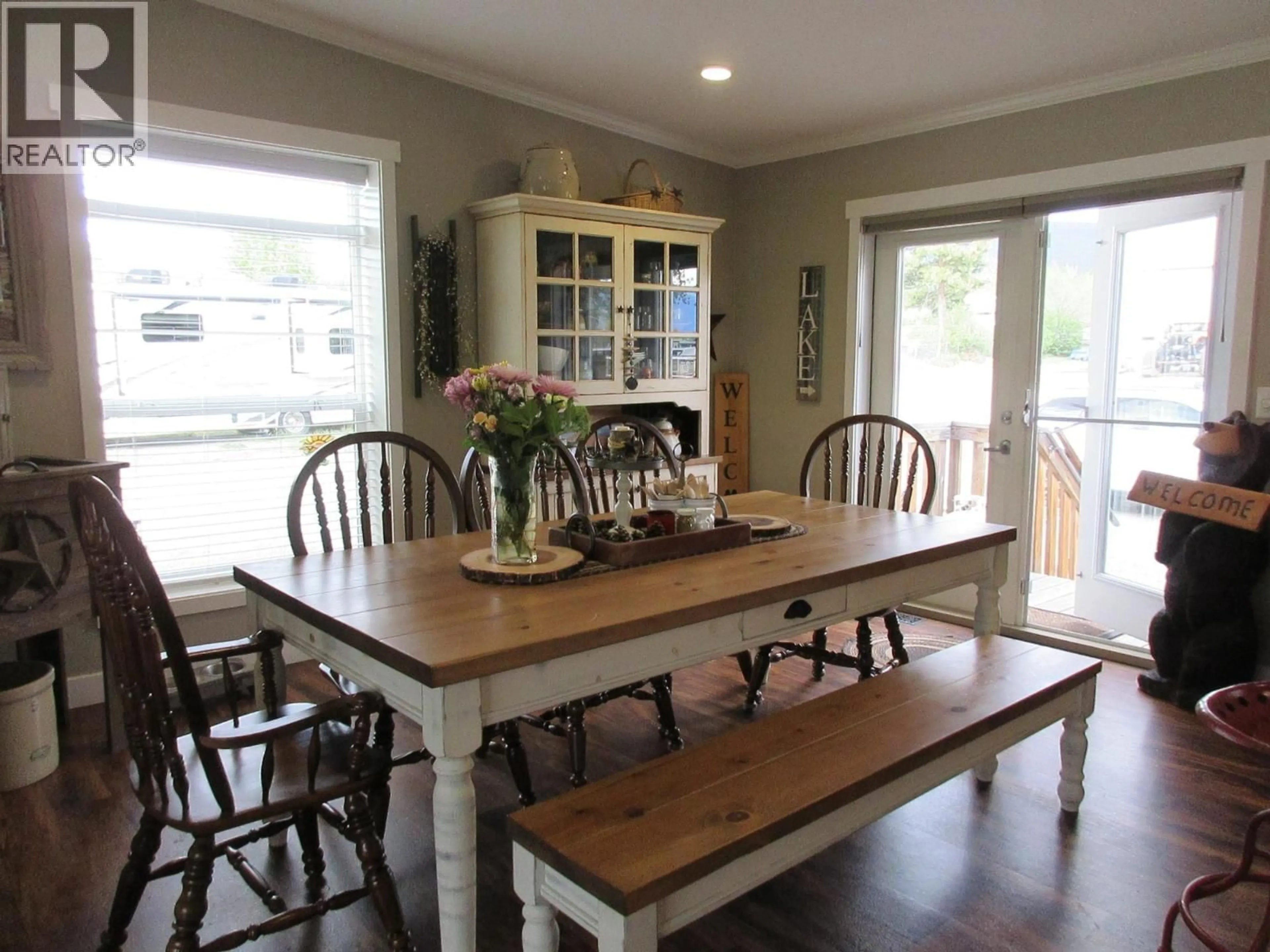 Dining room, wood/laminate floor for 2544 CORKLE STREET, Merritt British Columbia V0K1Y0