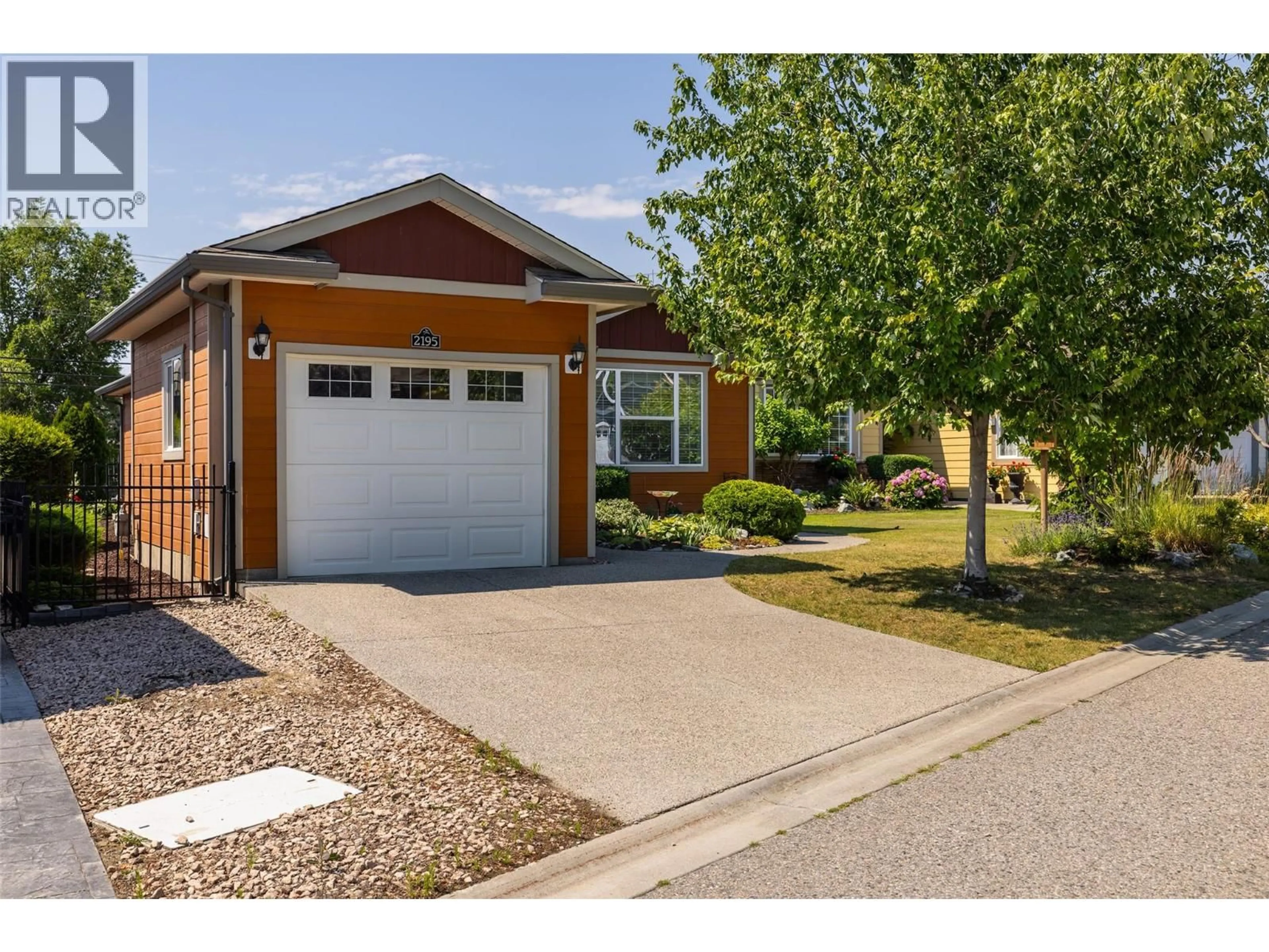 Home with vinyl exterior material, street for 2195 MIMOSA DRIVE, West Kelowna British Columbia V4T3A5