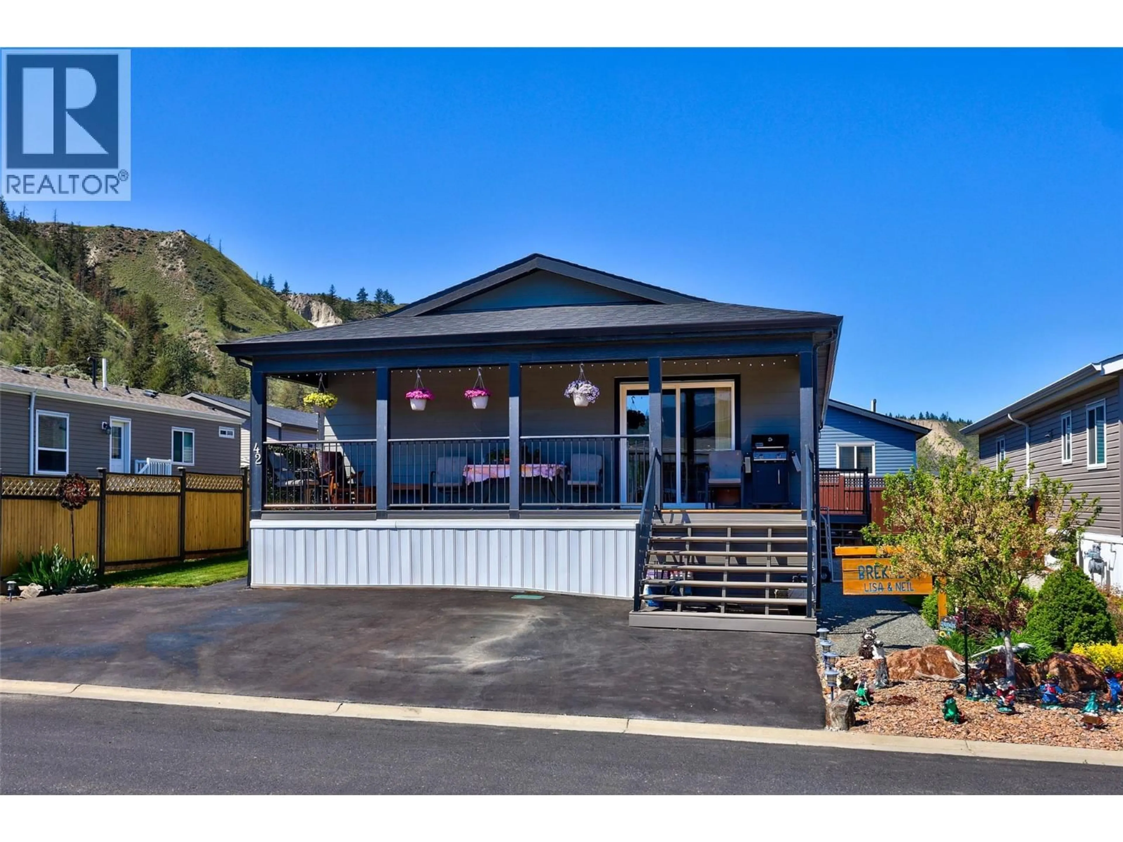 Home with vinyl exterior material, unknown for 42 - 7805 DALLAS DRIVE, Kamloops British Columbia V2C0E5