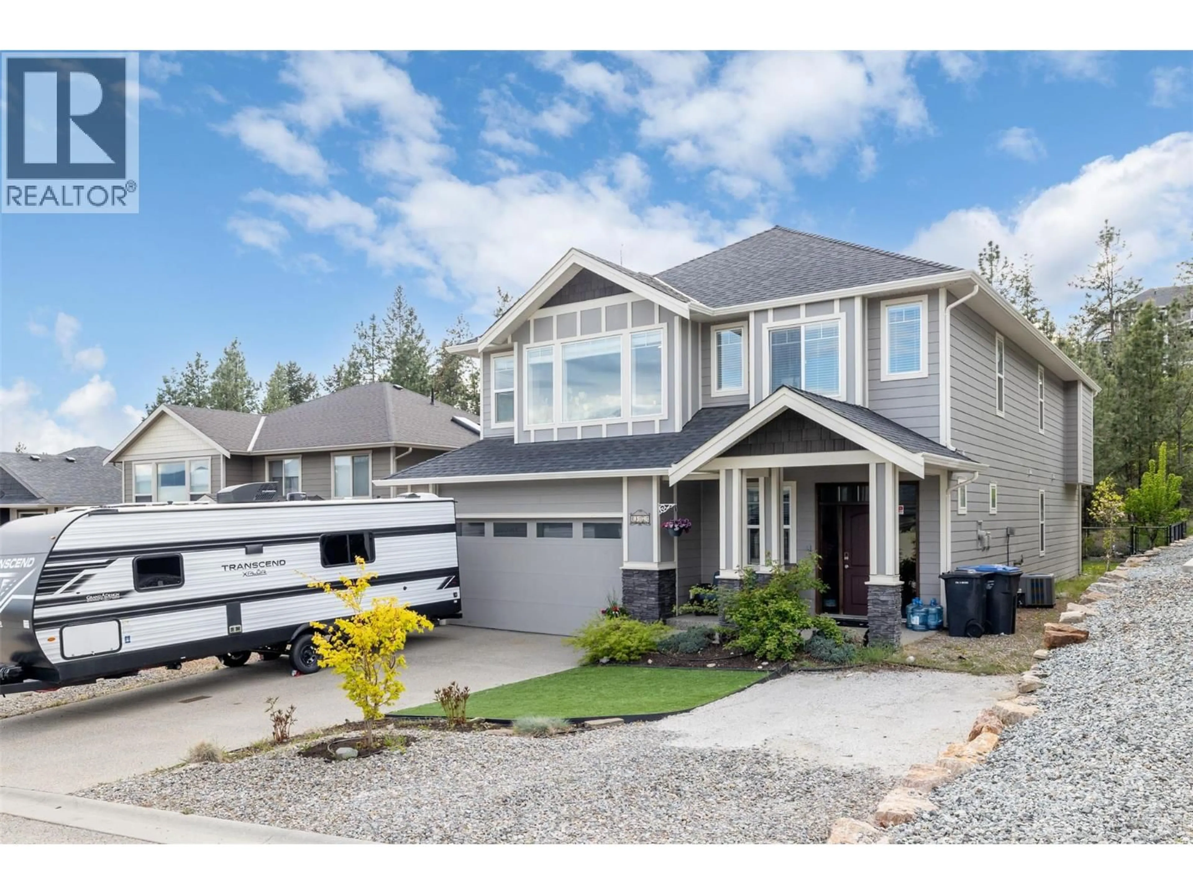 Home with vinyl exterior material, street for 13272 SHORELINE DRIVE, Lake Country British Columbia V4V2T2