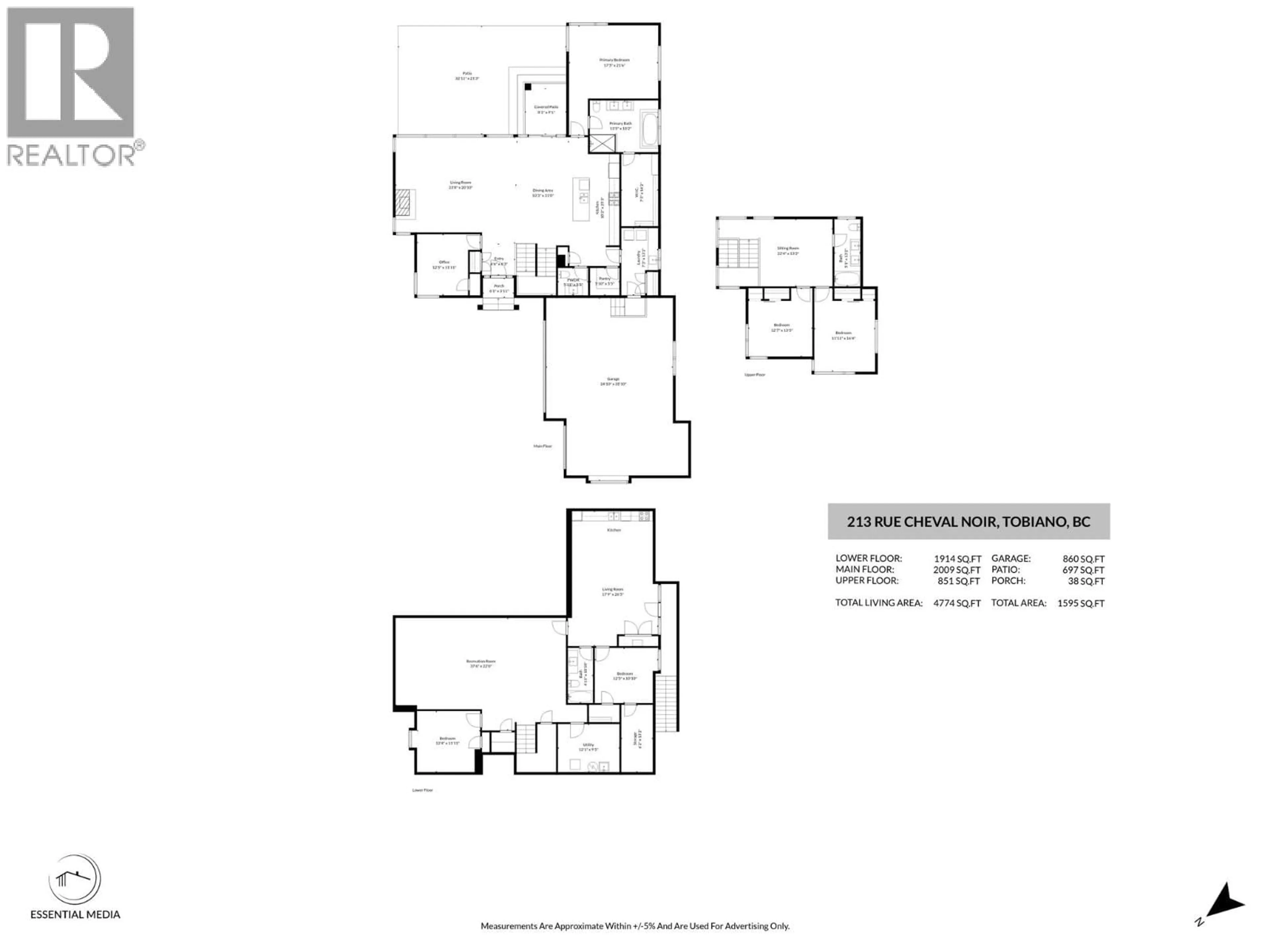Floor plan for 213 RUE CHEVAL NOIR OTHER, Kamloops British Columbia V1S0B3