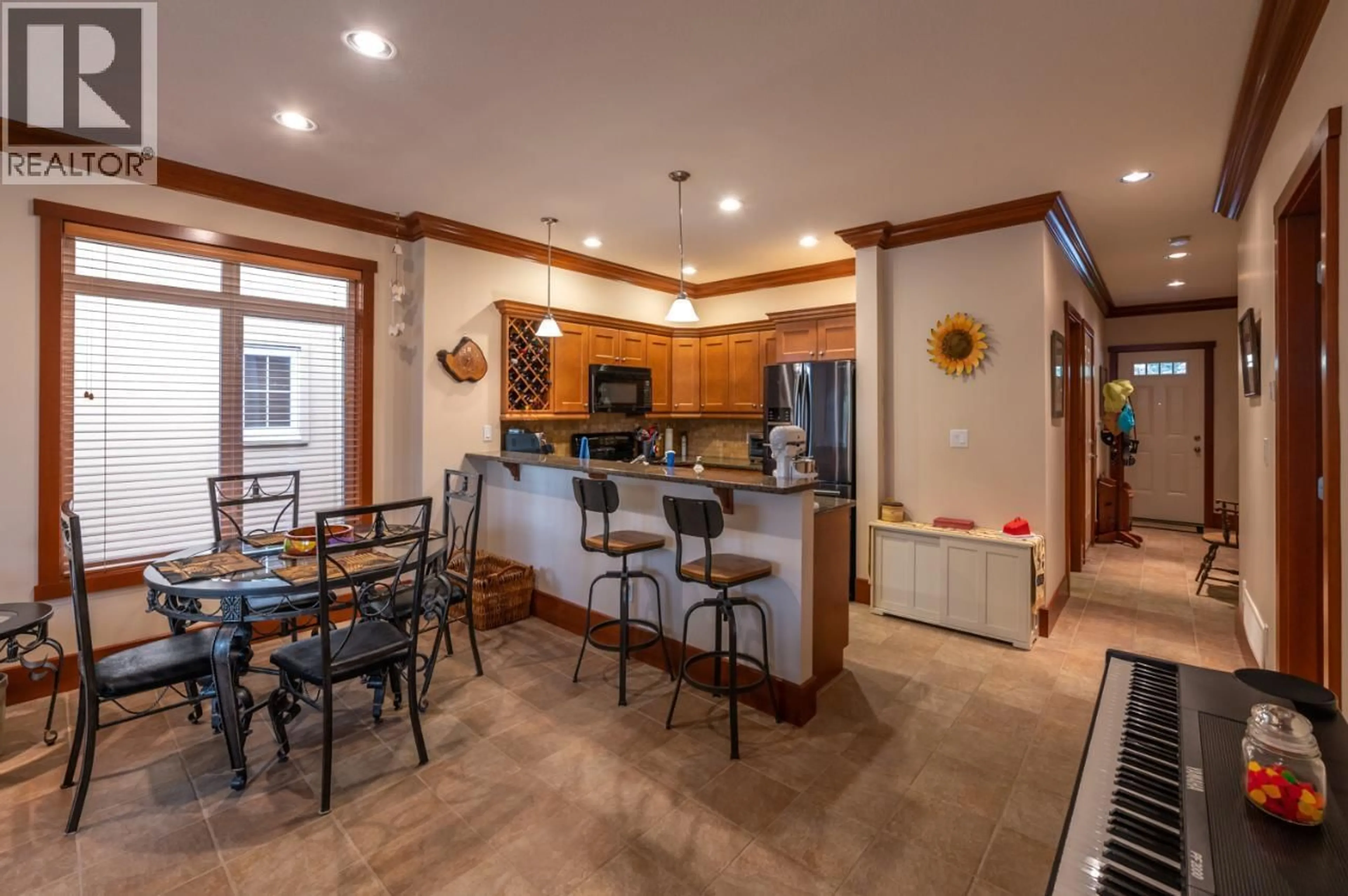 Open concept kitchen, ceramic/tile floor for 38 - 7200 COTTONWOOD DRIVE, Osoyoos British Columbia V0H1V3