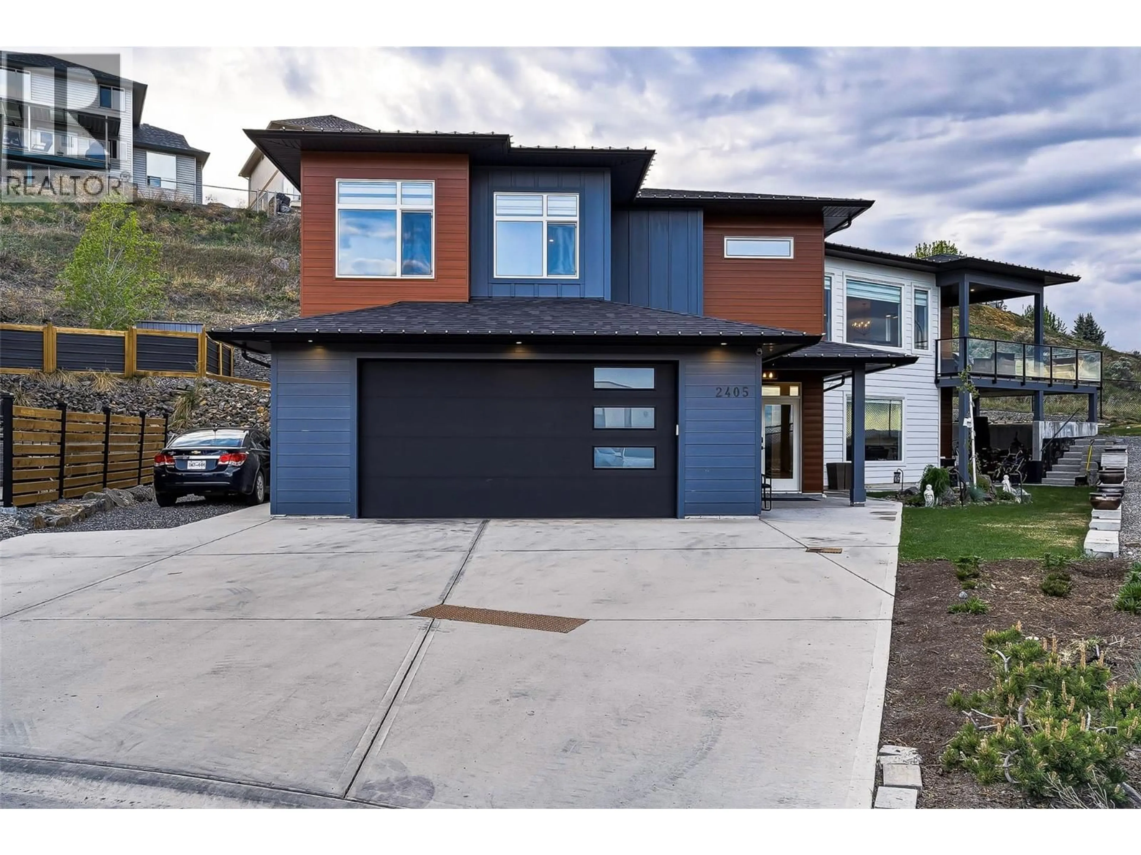Home with brick exterior material, street for 2405 TALBOT PLACE, Kamloops British Columbia V1S2B2