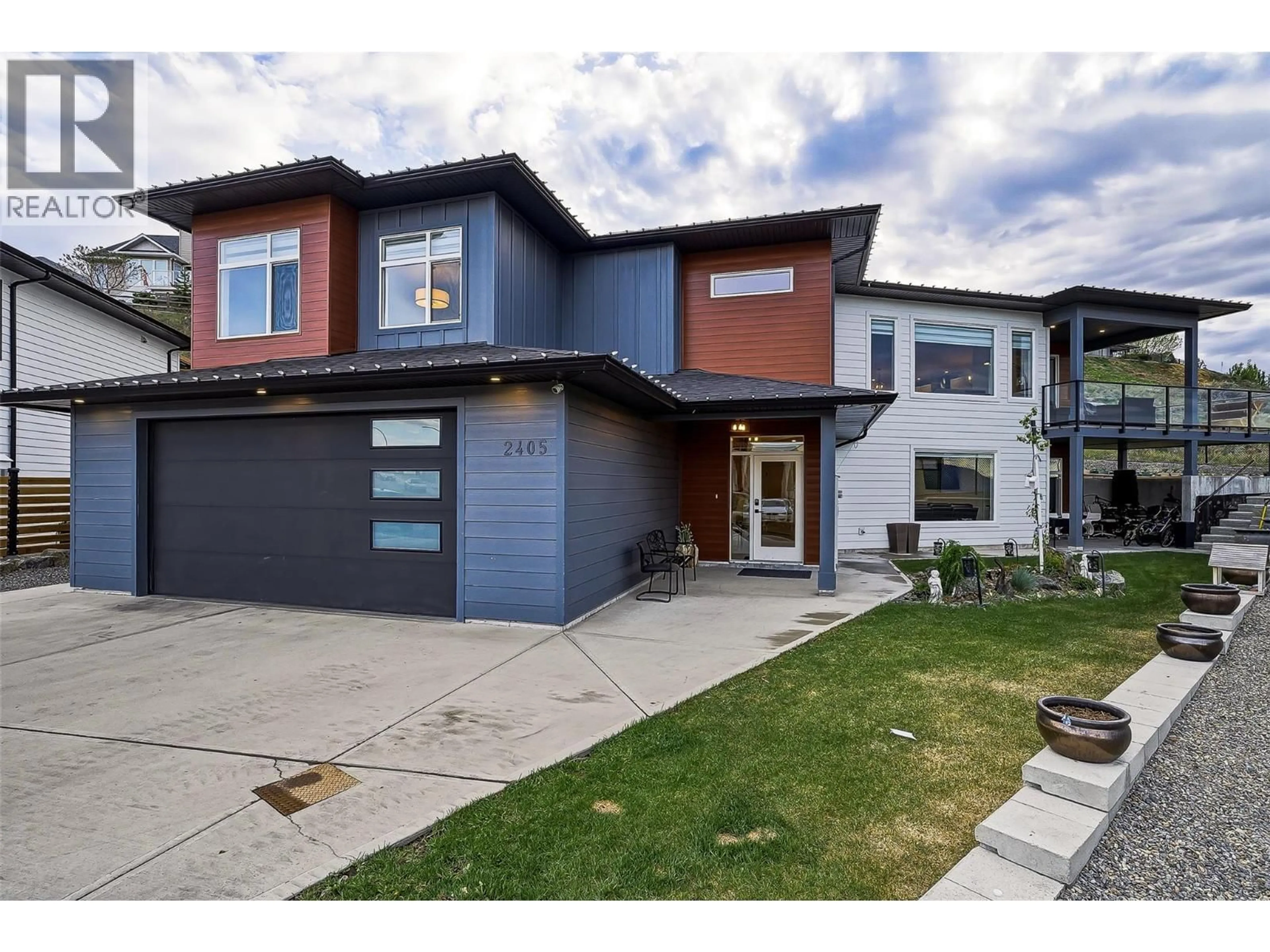 Home with brick exterior material, street for 2405 TALBOT PLACE, Kamloops British Columbia V1S2B2