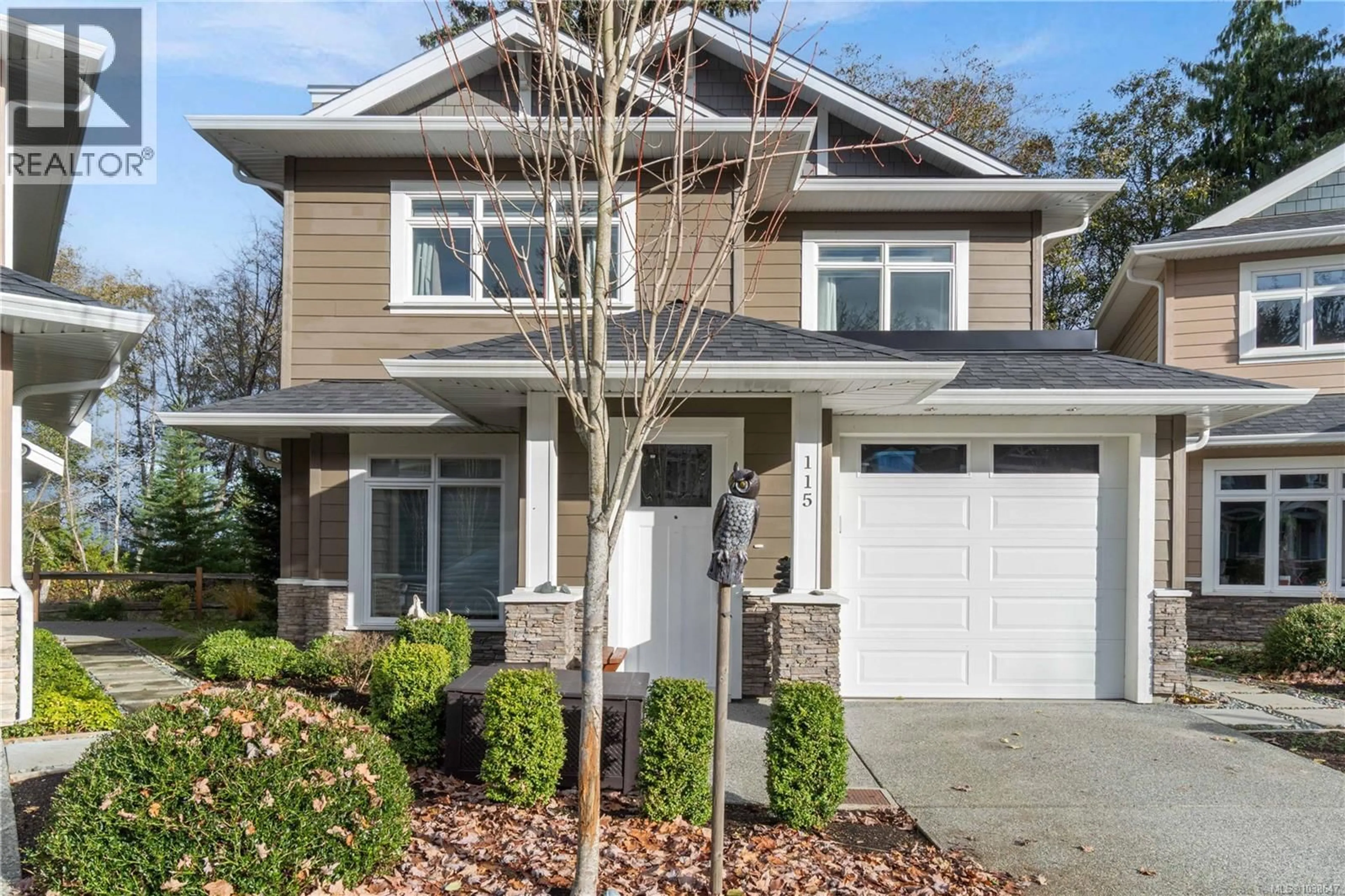 Home with vinyl exterior material, street for 115 - 5160 HAMMOND BAY ROAD, Nanaimo British Columbia V9T5B5