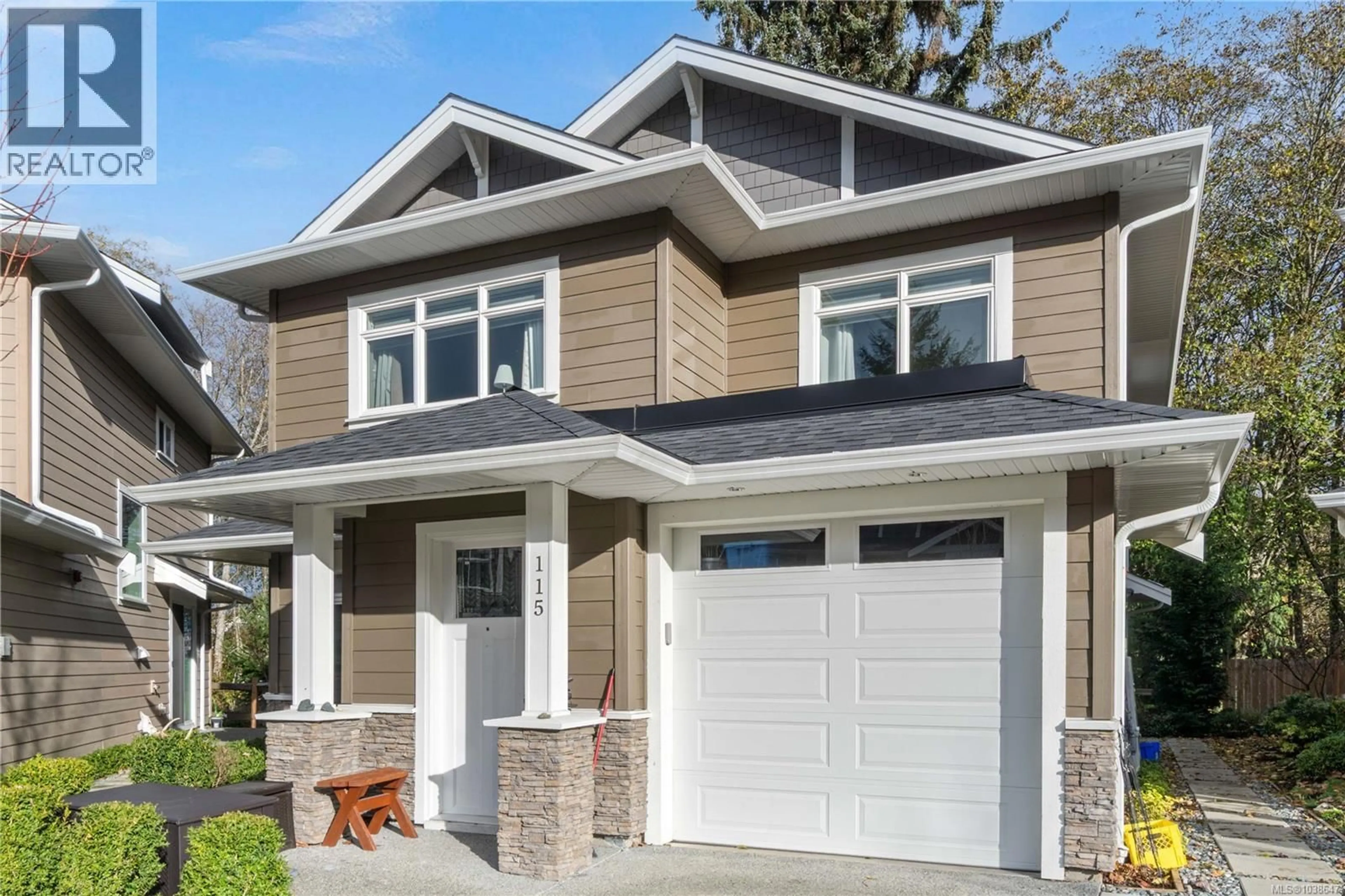 Home with vinyl exterior material, street for 115 - 5160 HAMMOND BAY ROAD, Nanaimo British Columbia V9T5B5