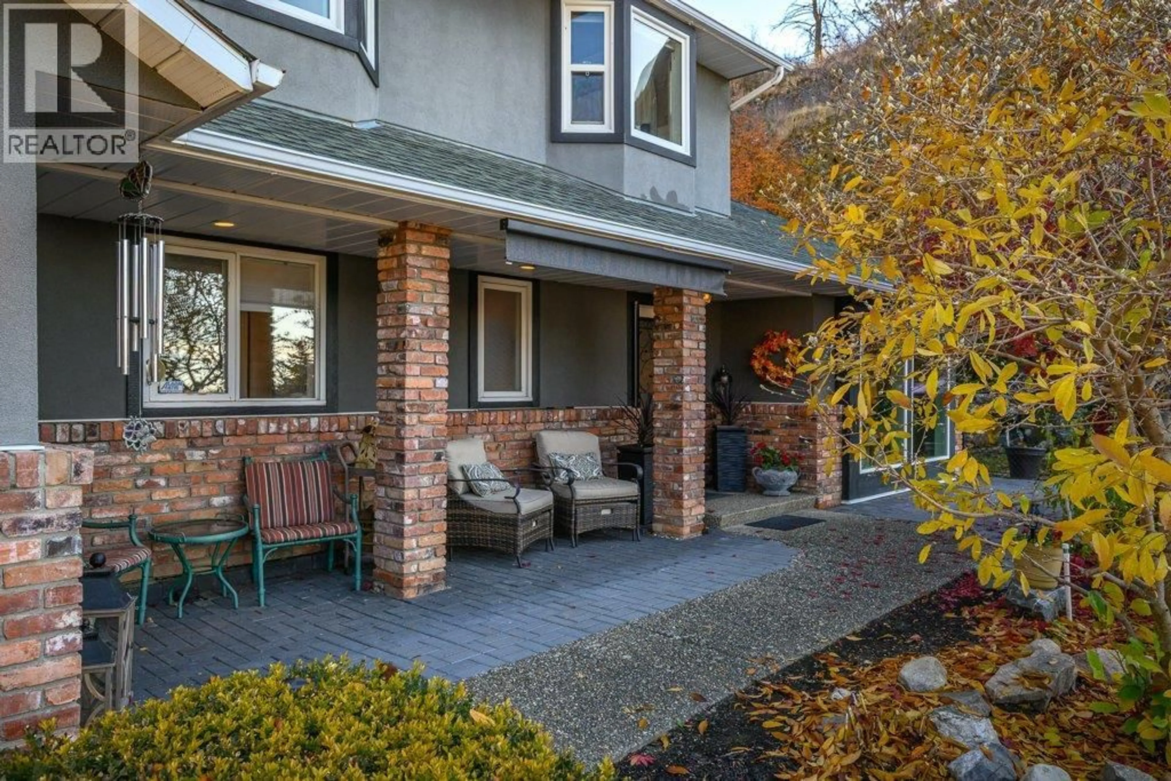 Home with brick exterior material, street for 3221 CROSBY ROAD, Vernon British Columbia V1T4Z7
