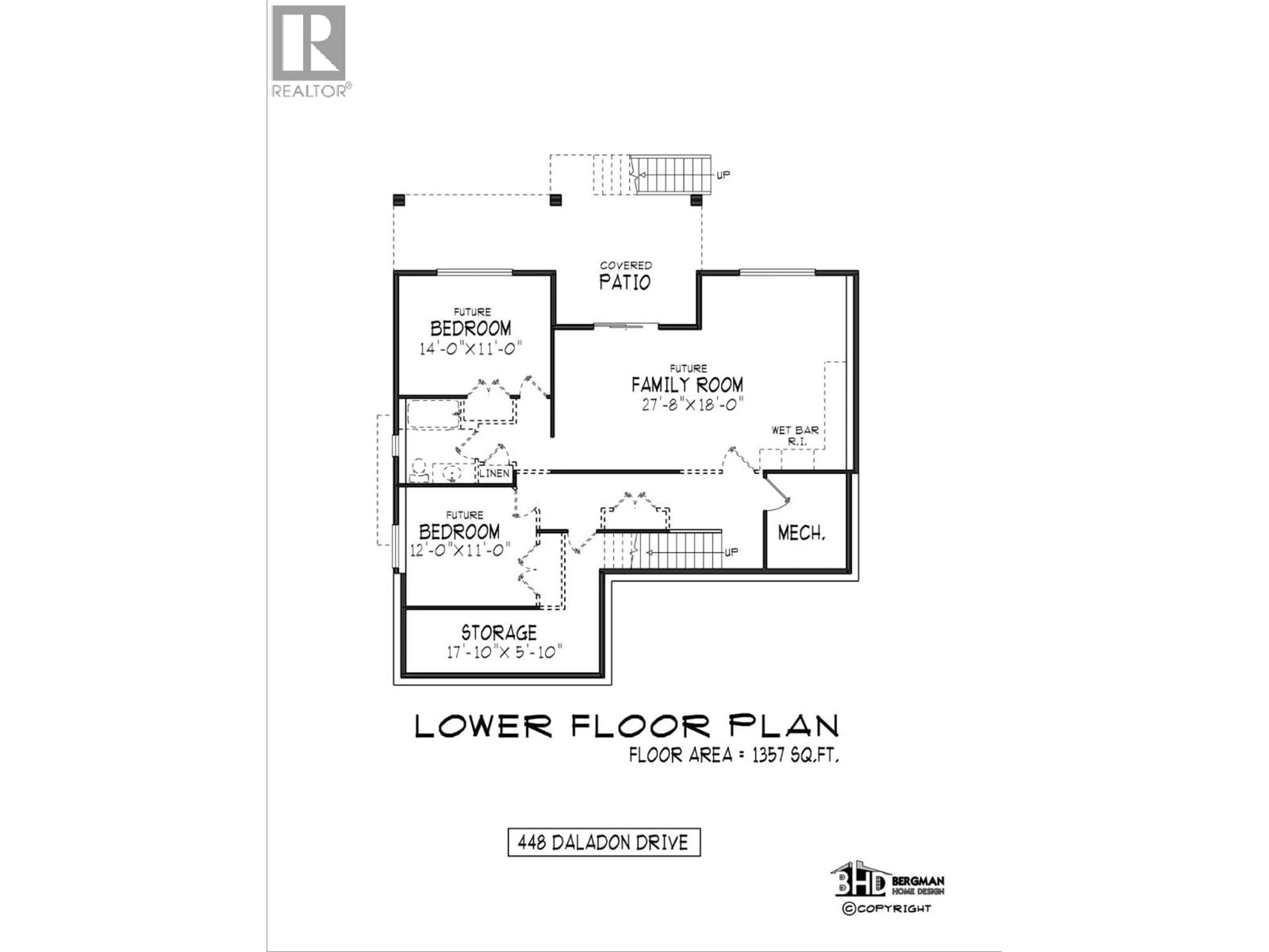 Floor plan for 448 DALADON DRIVE, Logan Lake British Columbia V0K1W0